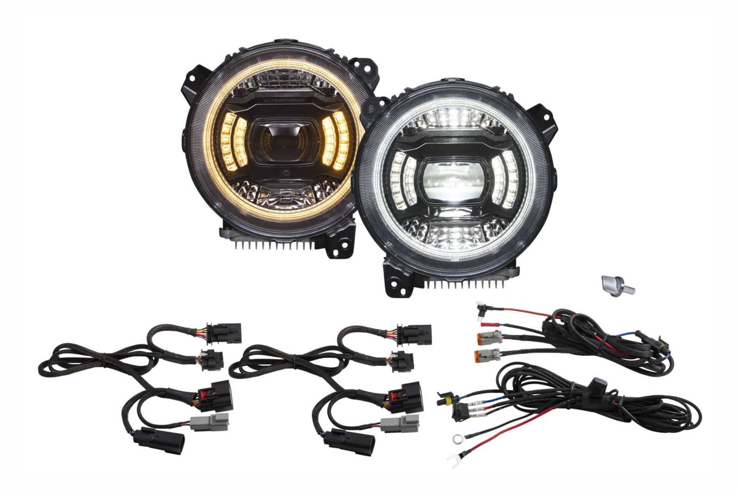 18-26 Jeep Wrangler JL Elite Max Headlights