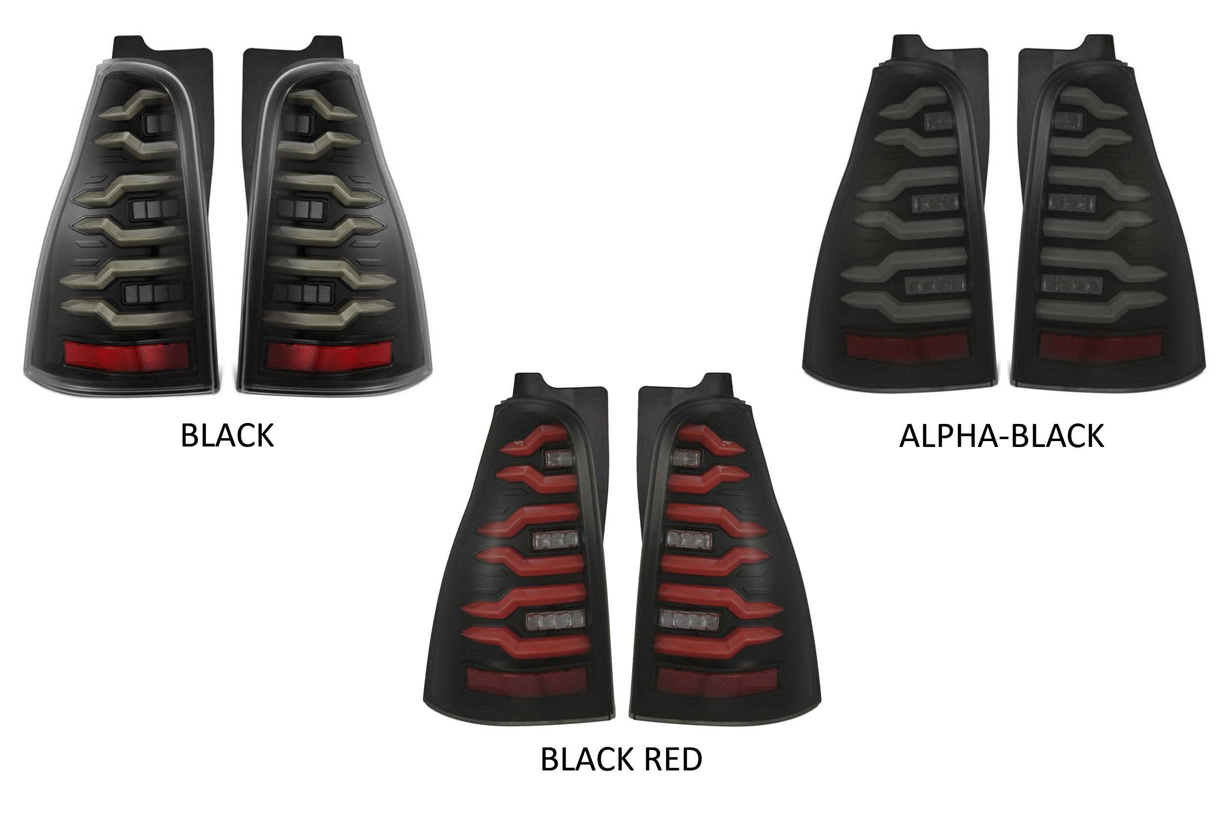 03-09 Toyota 4Runner Luxx LED Tail Lights photo 4