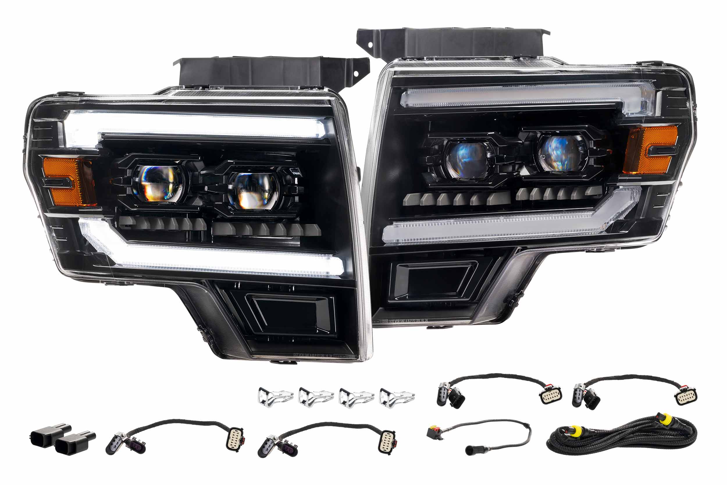 10-14 Ford SVT Raptor XB Evo Hybrid LED Headlights