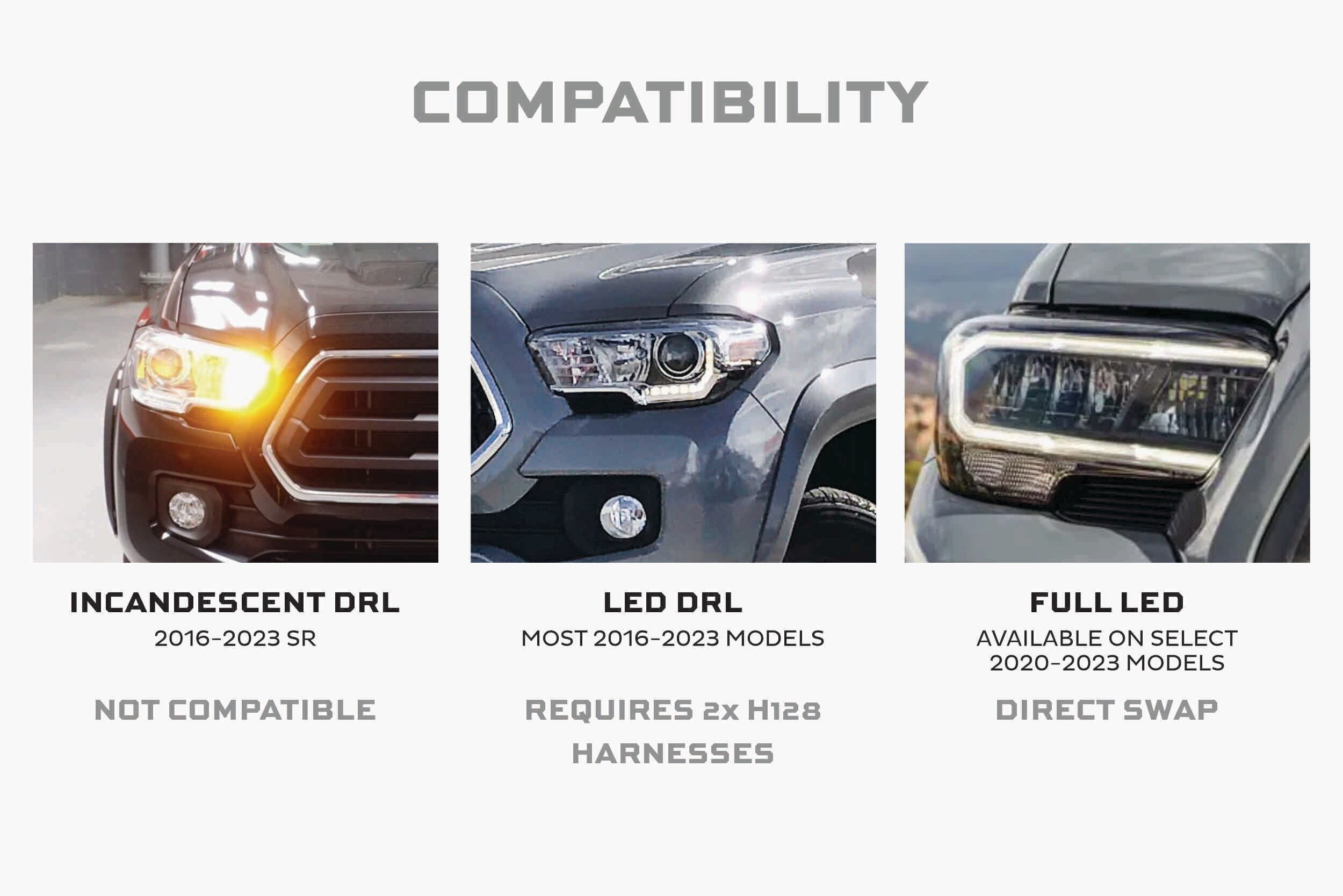 16-23 Toyota Tacoma OEM LED Headlights (TRD Pro) photo 3