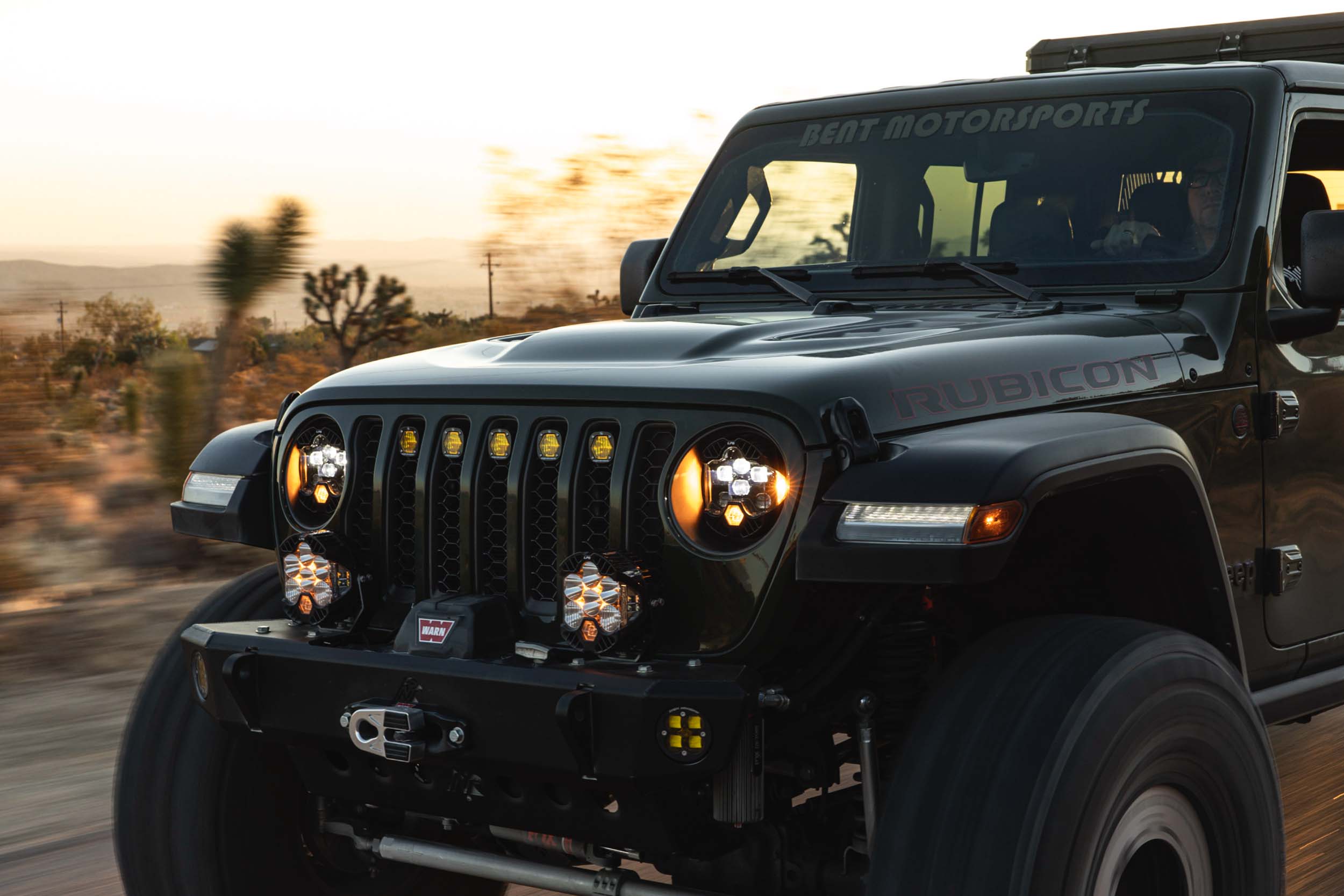 18-26 Jeep Wrangler JL DOT LP6 LED Headlight Kit photo 2