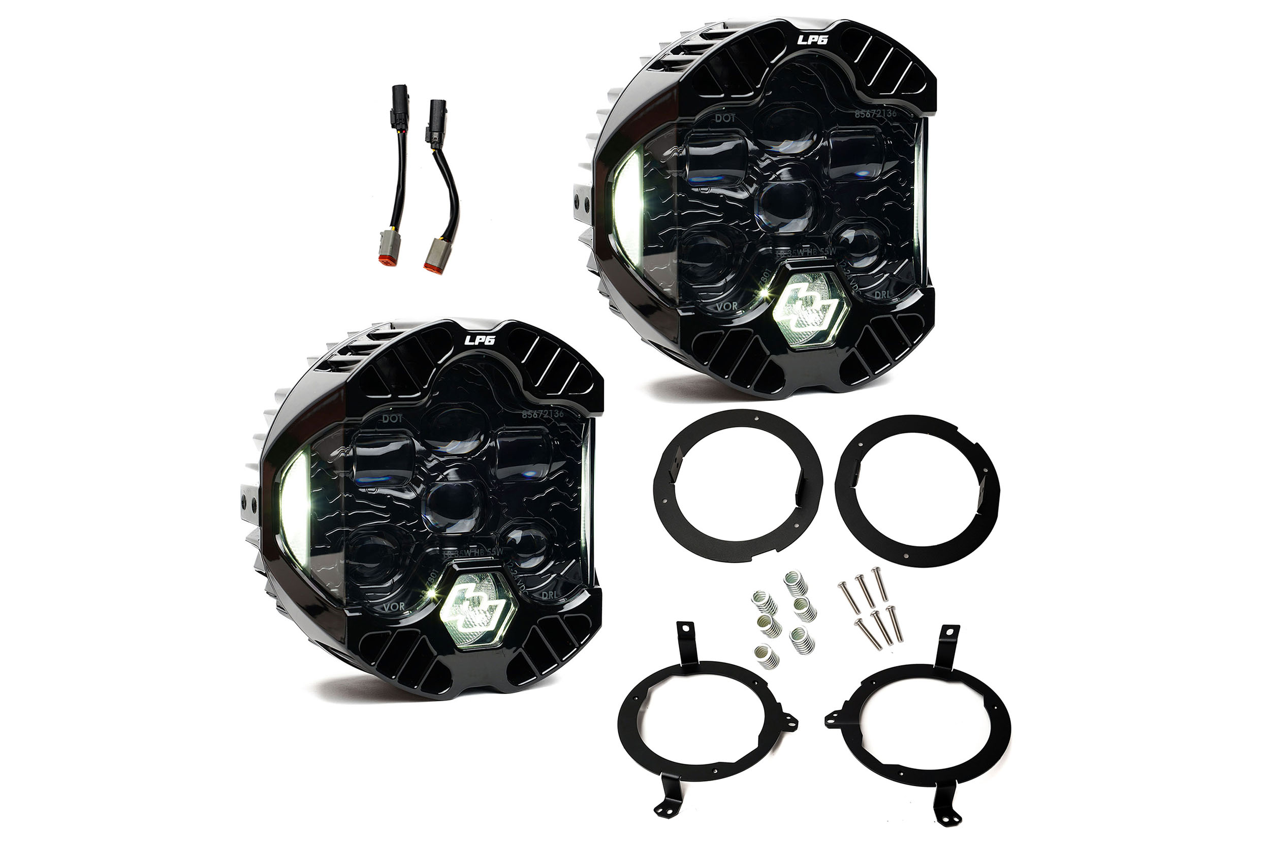 20-26 Jeep Gladiator JT DOT LP6 LED Headlight Kit photo 4