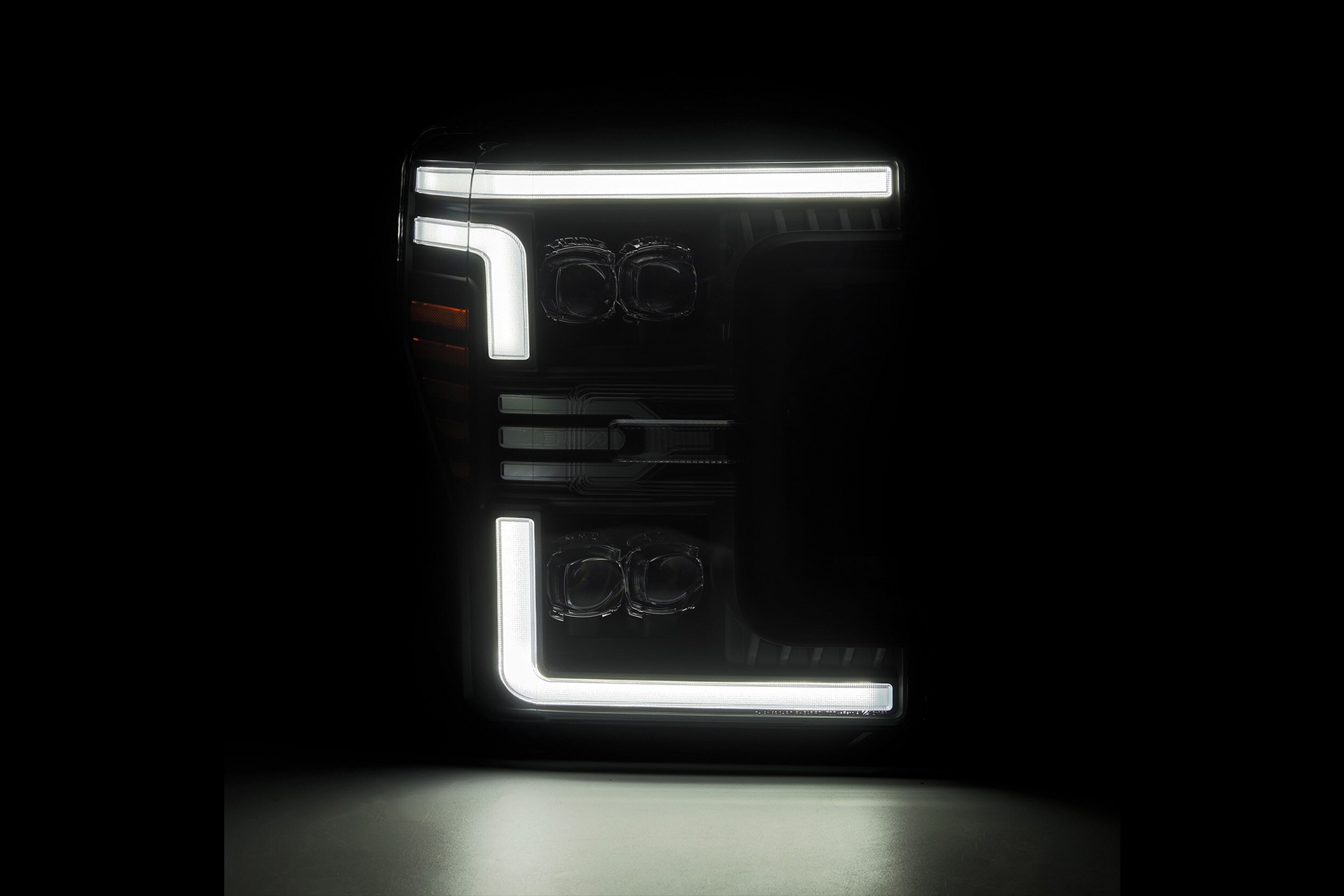 17-19 Ford Super Duty Nova MkII LED Headlights photo 3
