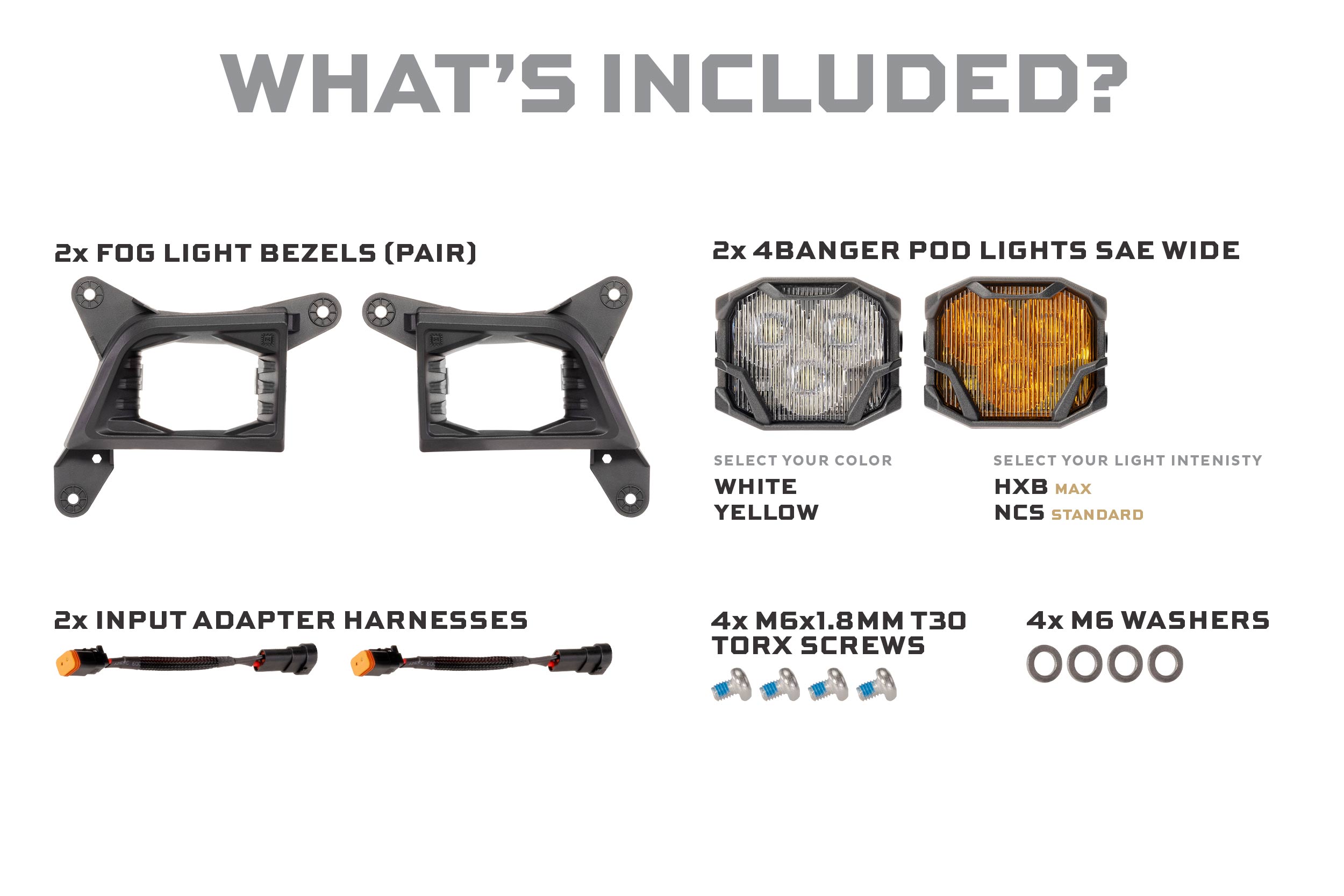 20-23 Chevrolet Silverado HD 4Banger LED Fog Lights photo 4