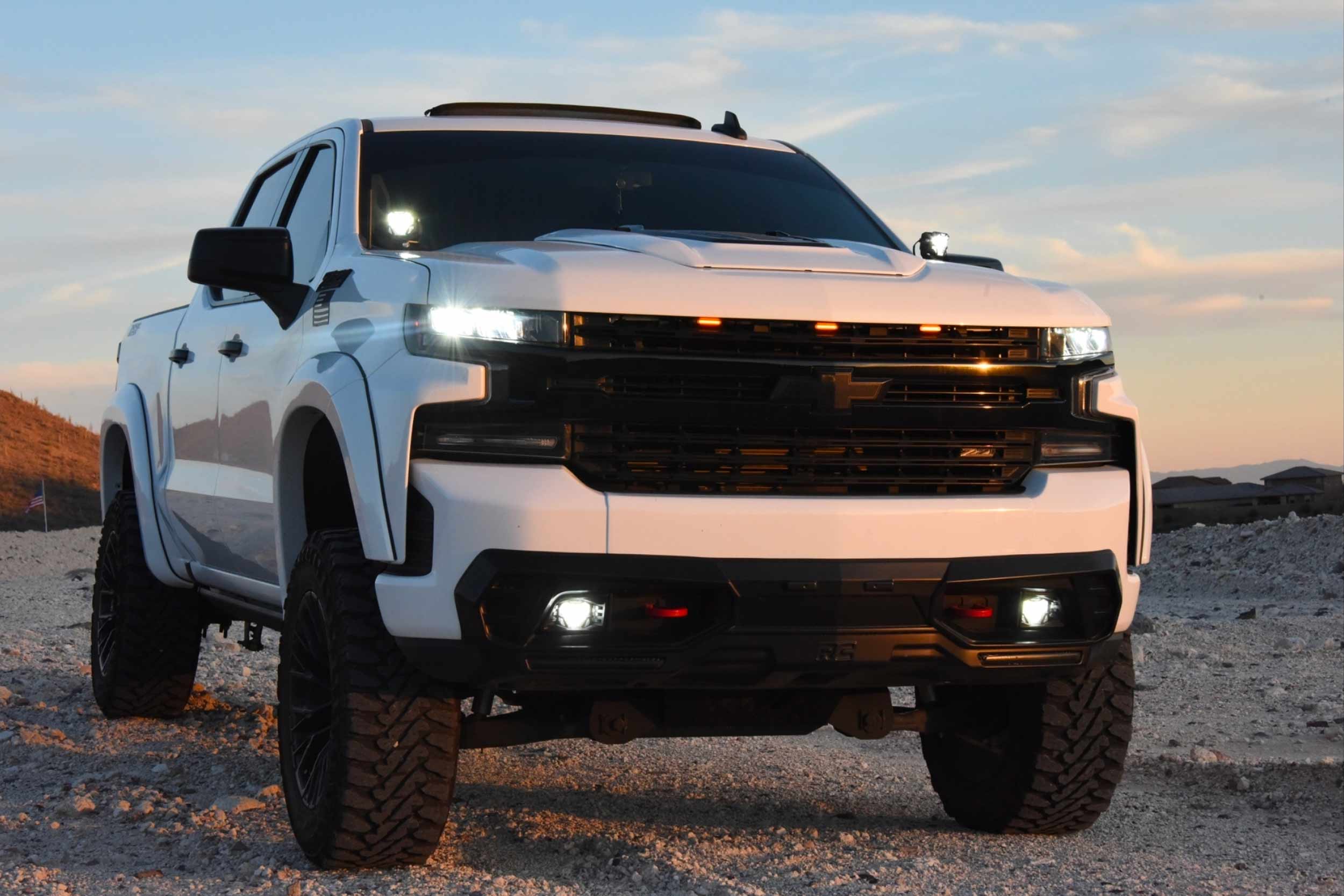 20-23 Chevrolet Silverado HD 4Banger LED Fog Lights photo 3