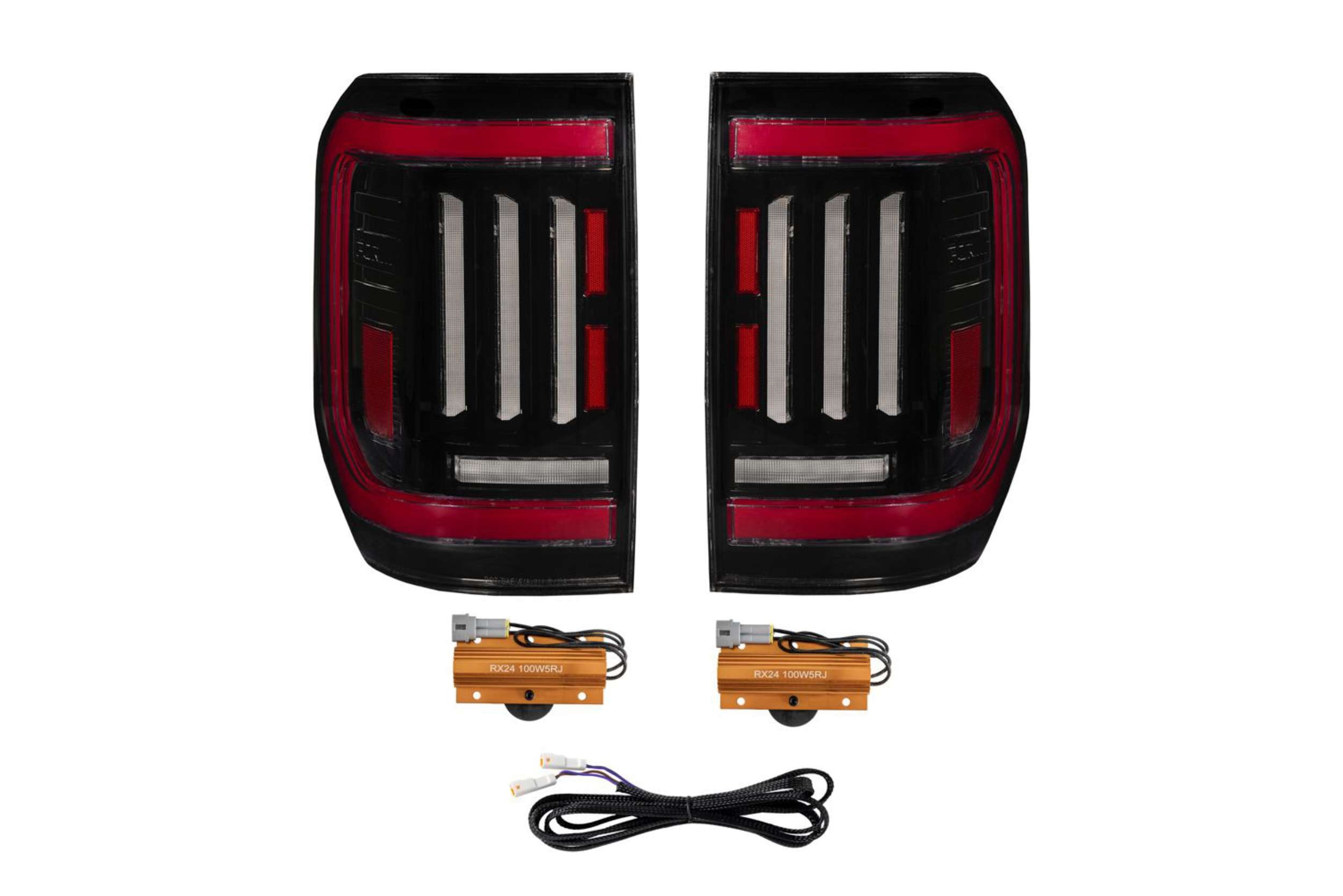 22-24 Ford Maverick Tail Lights (Red)