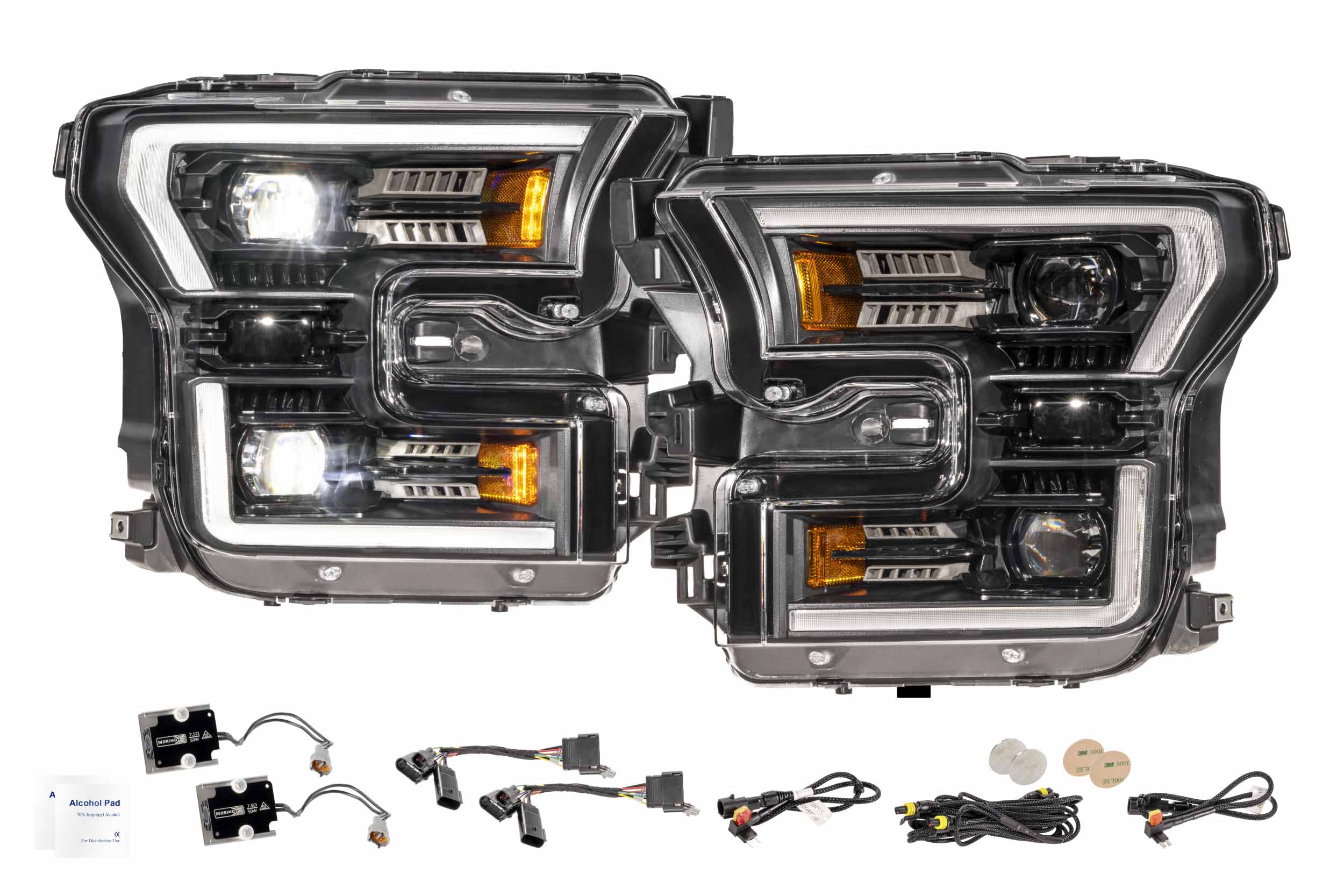 15-17 Ford F-150 XB Evo Hybrid LED Headlights