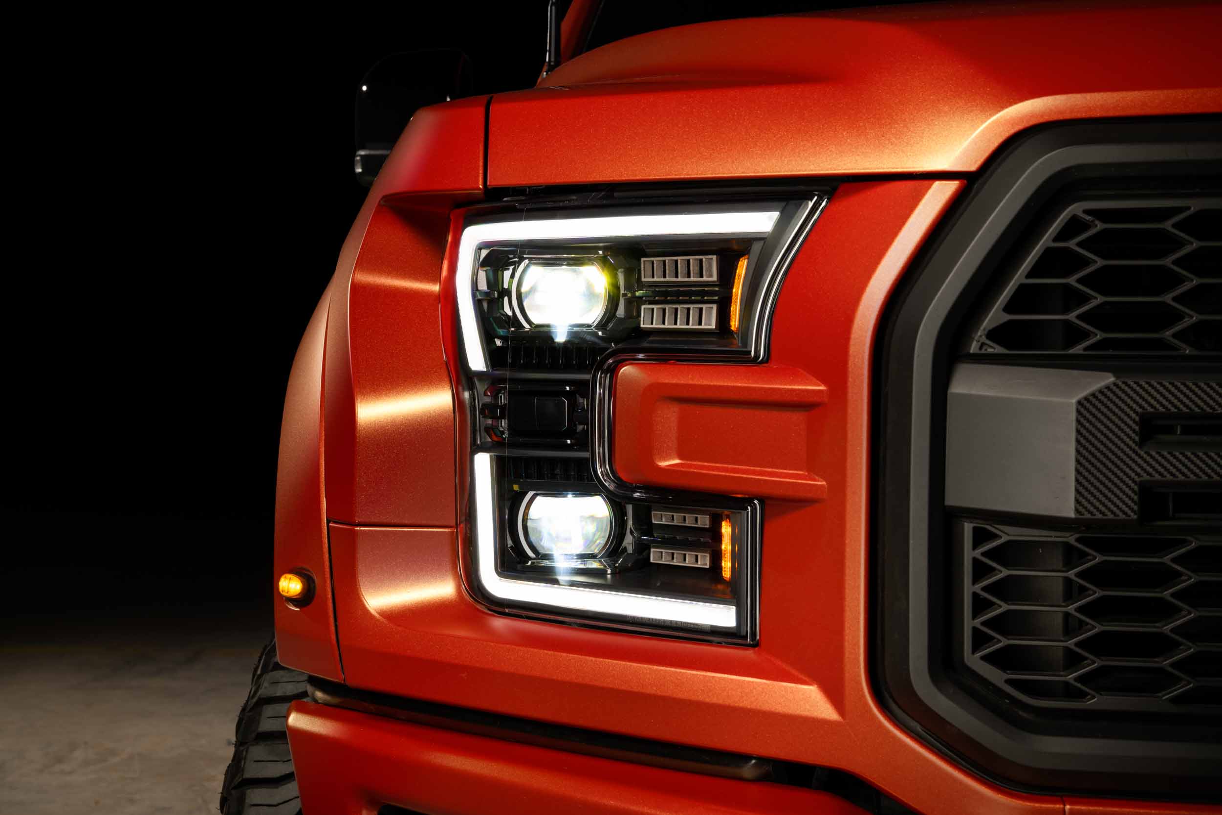 15-17 Ford F-150 XB Evo Hybrid LED Headlights photo 2