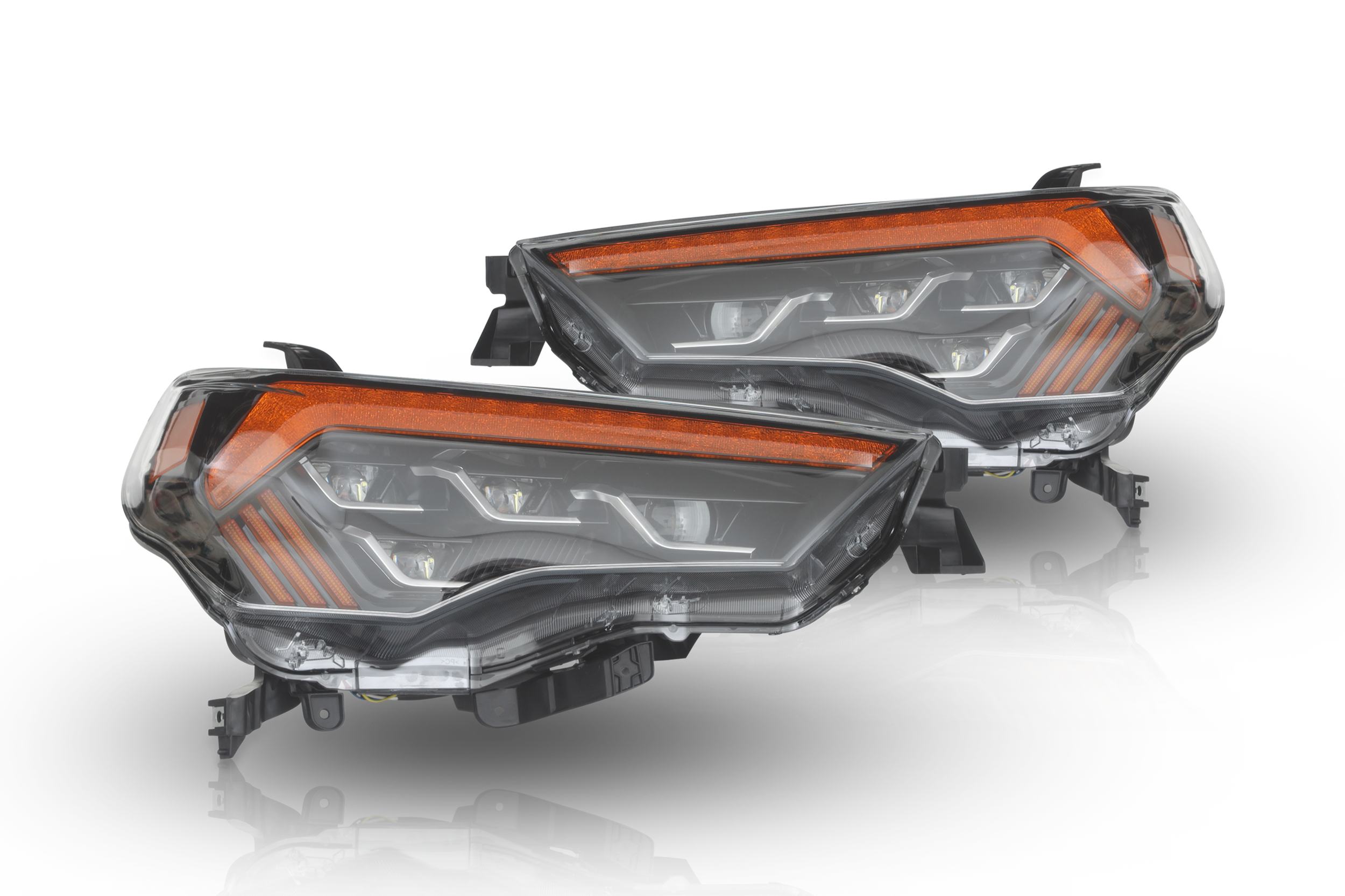 14-24 Toyota 4Runner: Attica Headlights - Gloss Black/Clear