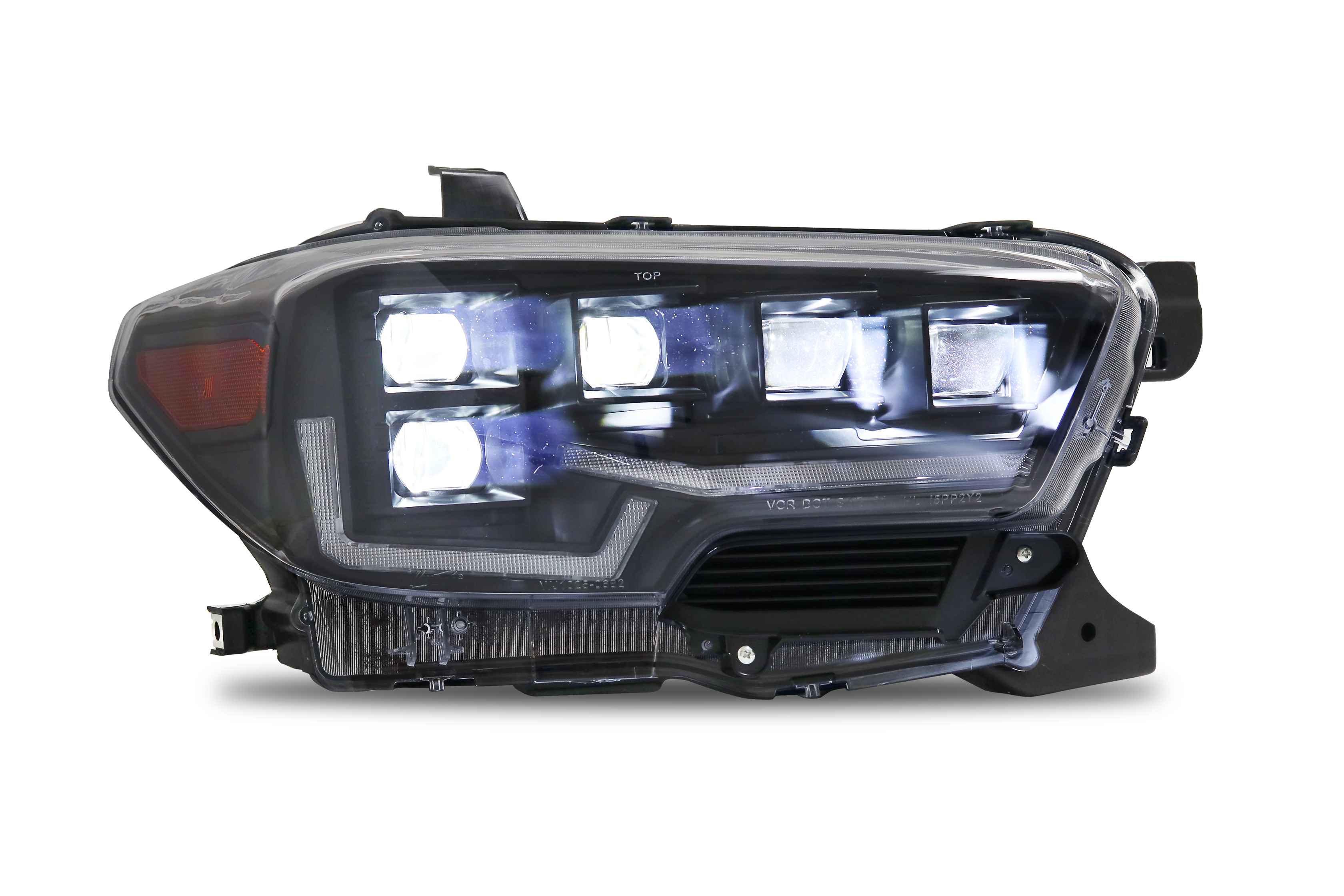 16-23 Toyota Tacoma: Attica Headlights - Black/Clear photo 3
