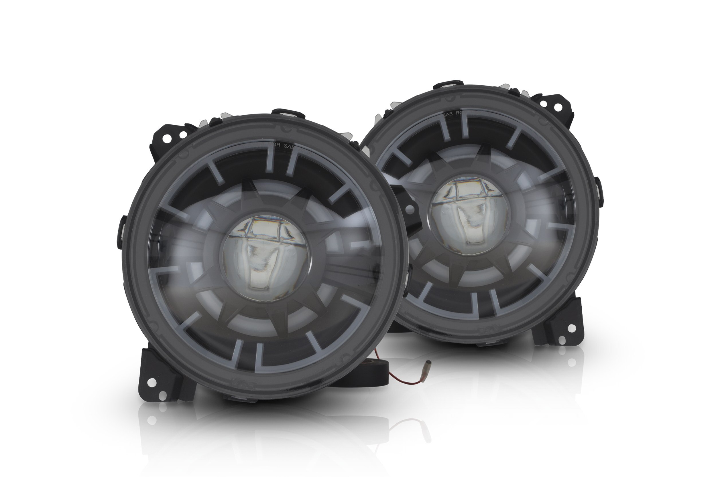 18-24 Jeep Wrangler / Gladiator: Attica Headlights - Black/Clear