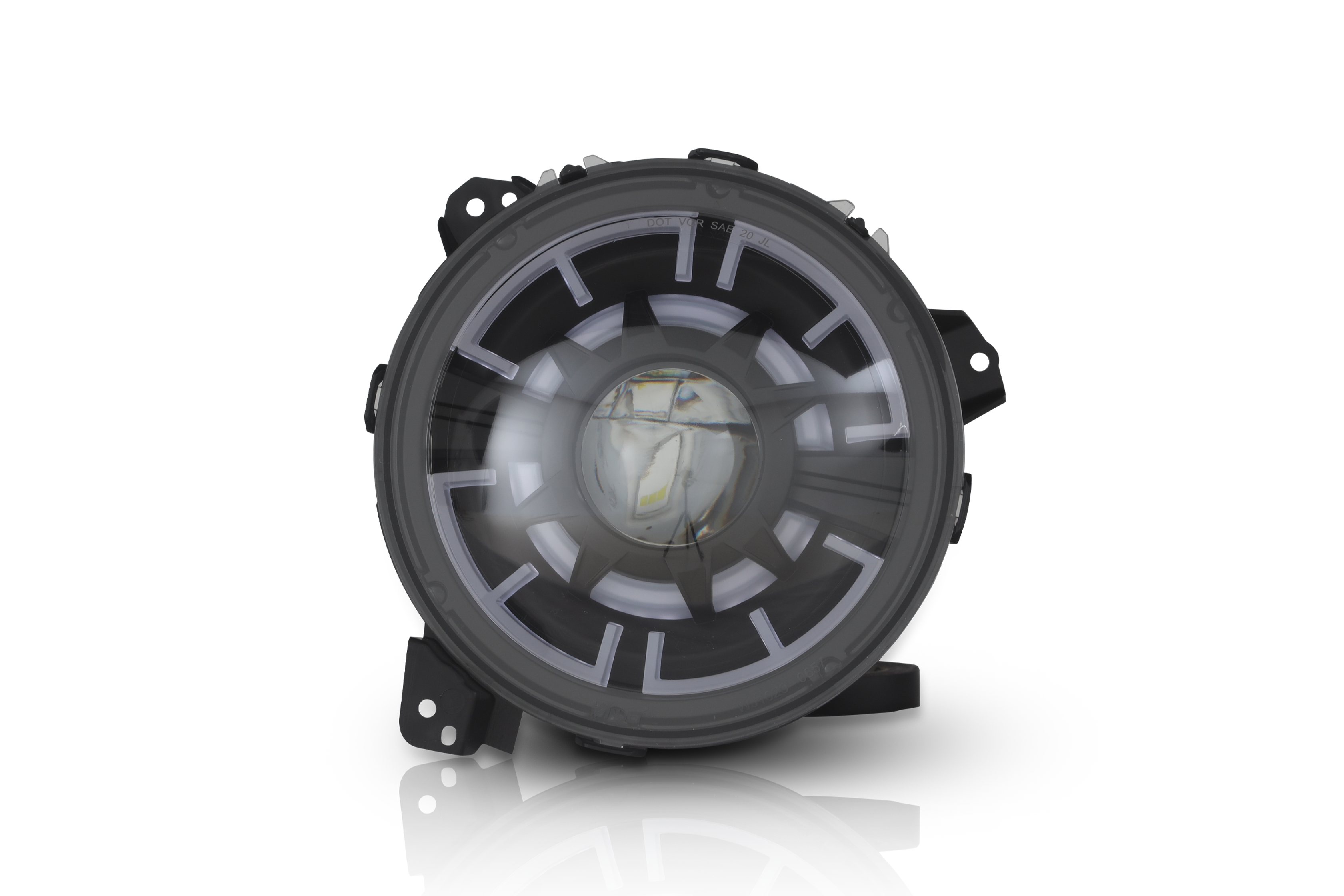 18-24 Jeep Wrangler / Gladiator: Attica Headlights - Black/Clear photo 4