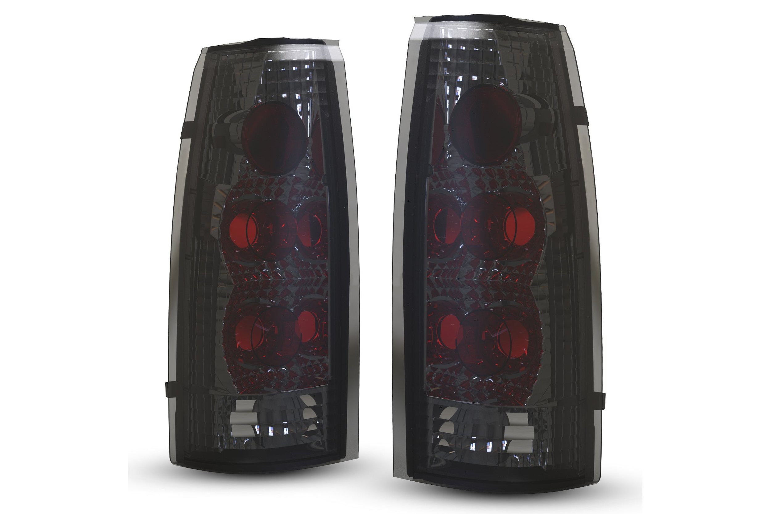 92-99 Chevrolet Suburban: Winjet Altezza Tail Lights - Chrome/Smoke