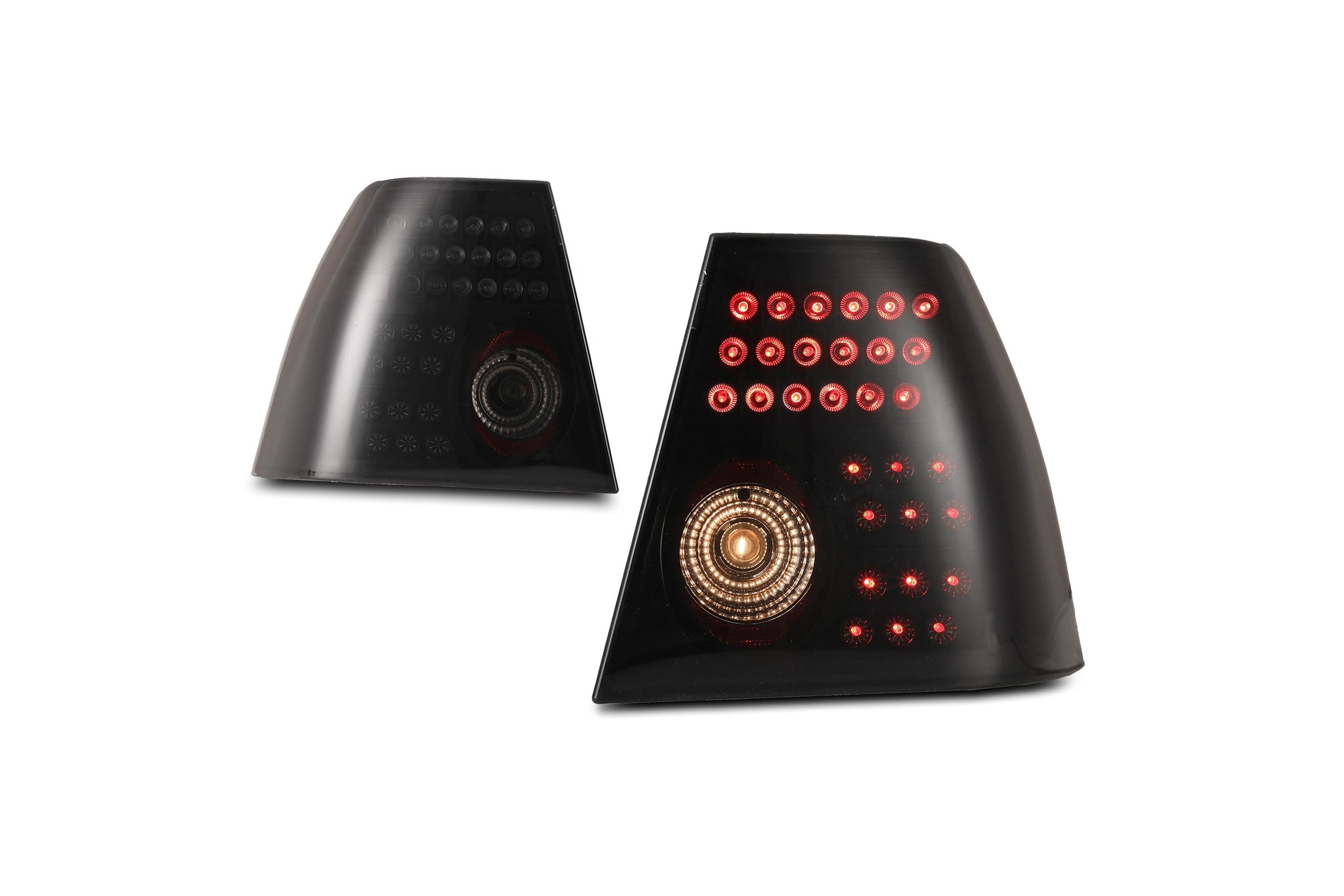 99-05 Volkswagen Jetta: Winjet LED Tail Lights - Black/Smoke