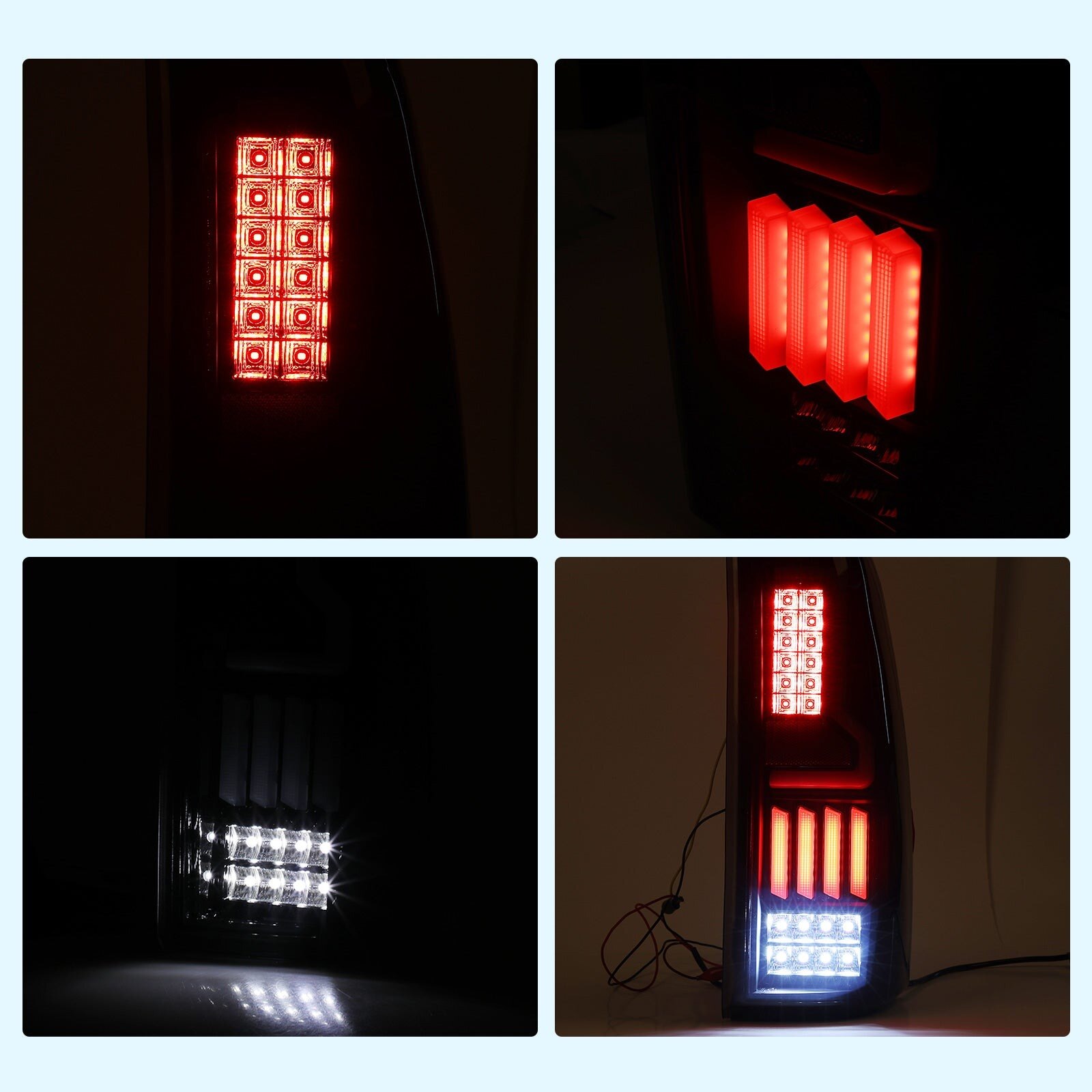 99-07 Chevrolet Silverado: Renegade LED Tail Lights - Black/Smoke photo 2