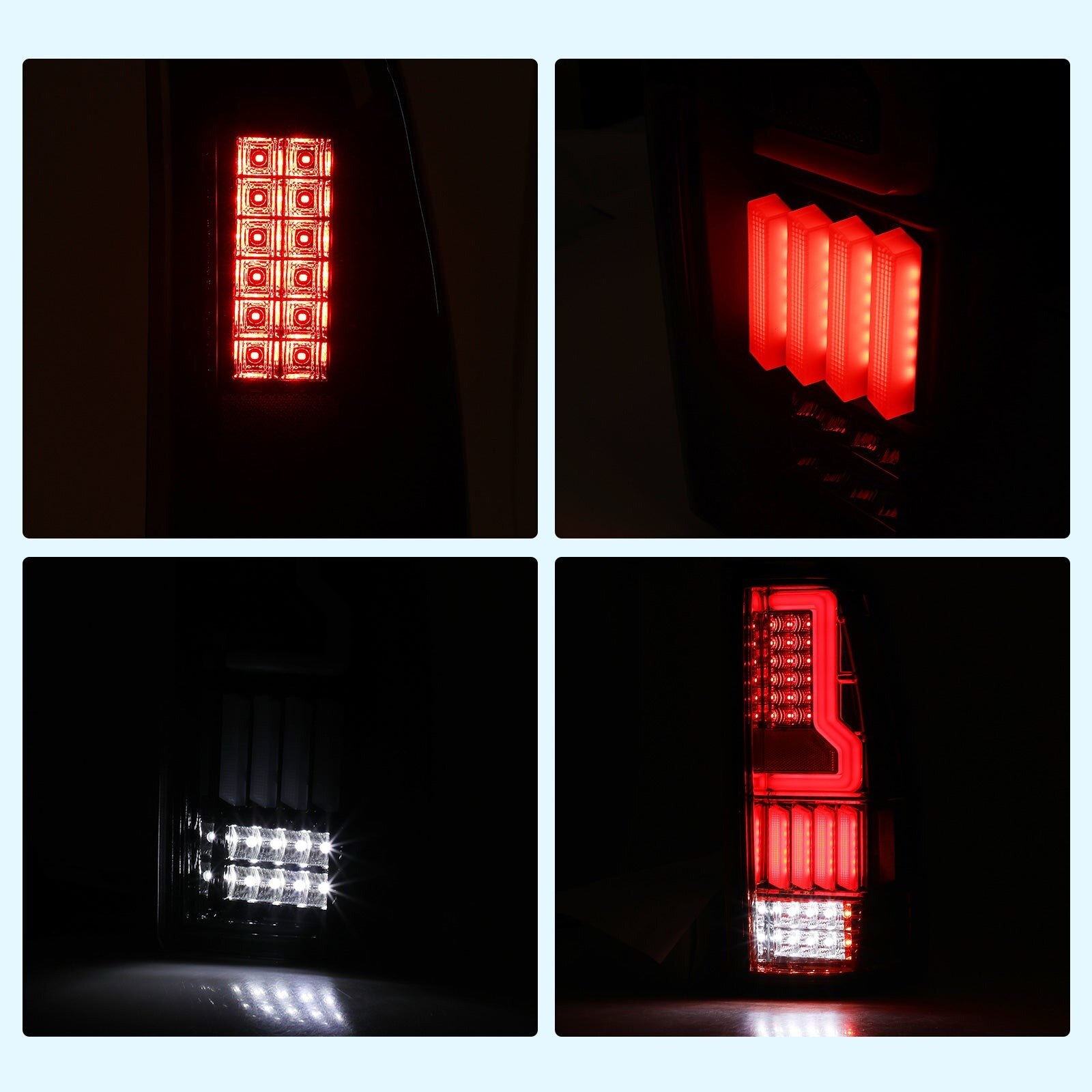99-07 Chevrolet Silverado: Renegade LED Tail Lights - Chrome/Red photo 3