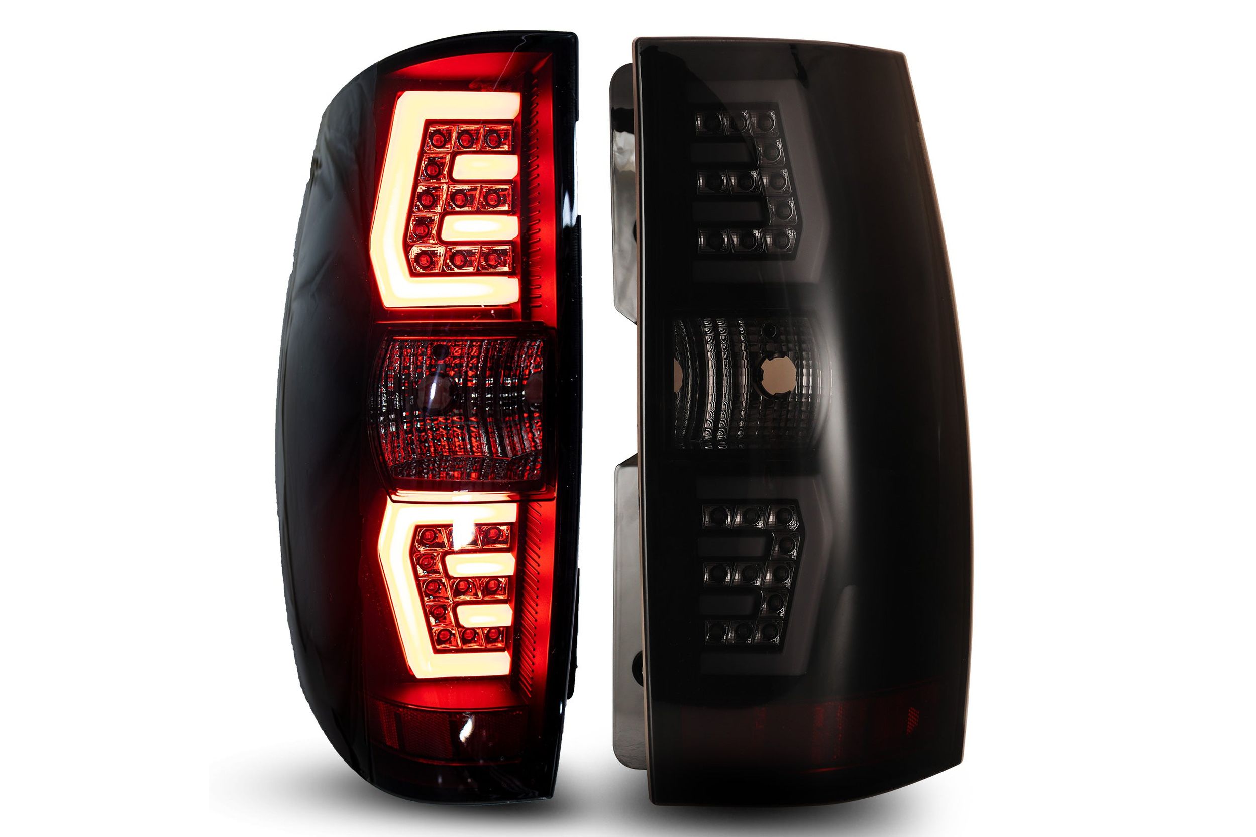 07-14 Chevrolet Suburban: Renegade LED Tail Lights - Black/Smoke photo 2