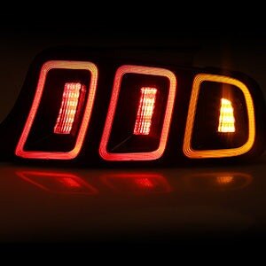 10-14 Ford Mustang: Renegade LED Tail Lights - Gloss Black/Smoke photo 3