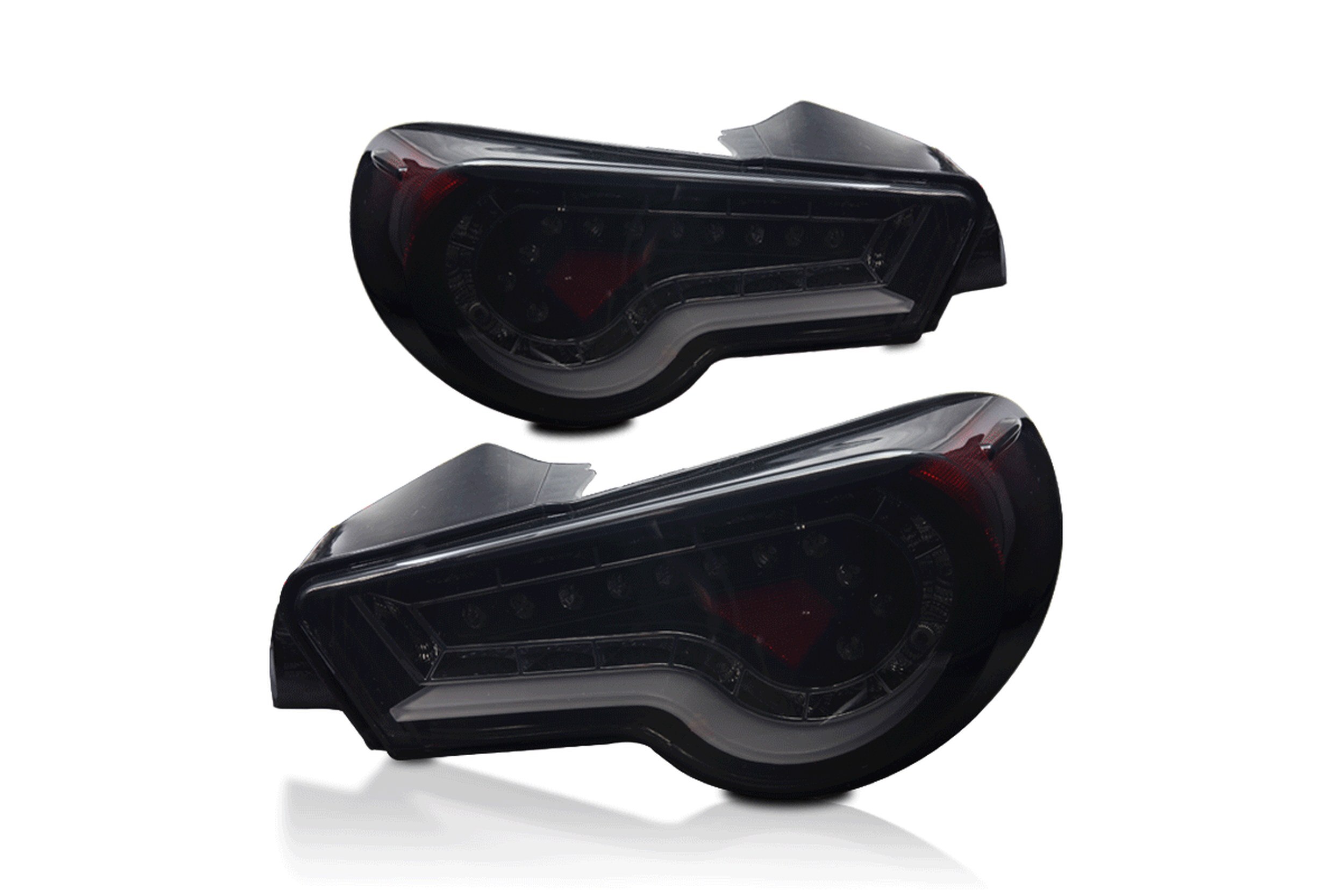 13-20 Subaru BRZ: Renegade LED Tail Lights - Black/Smoke