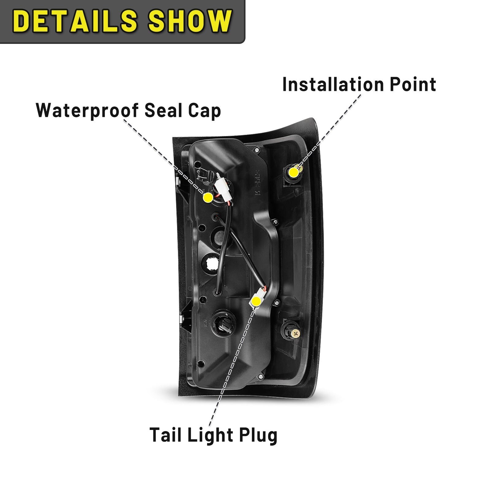 14-19 Chevrolet Silverado: Renegade LED Tail Lights - Chrome/Red photo 4