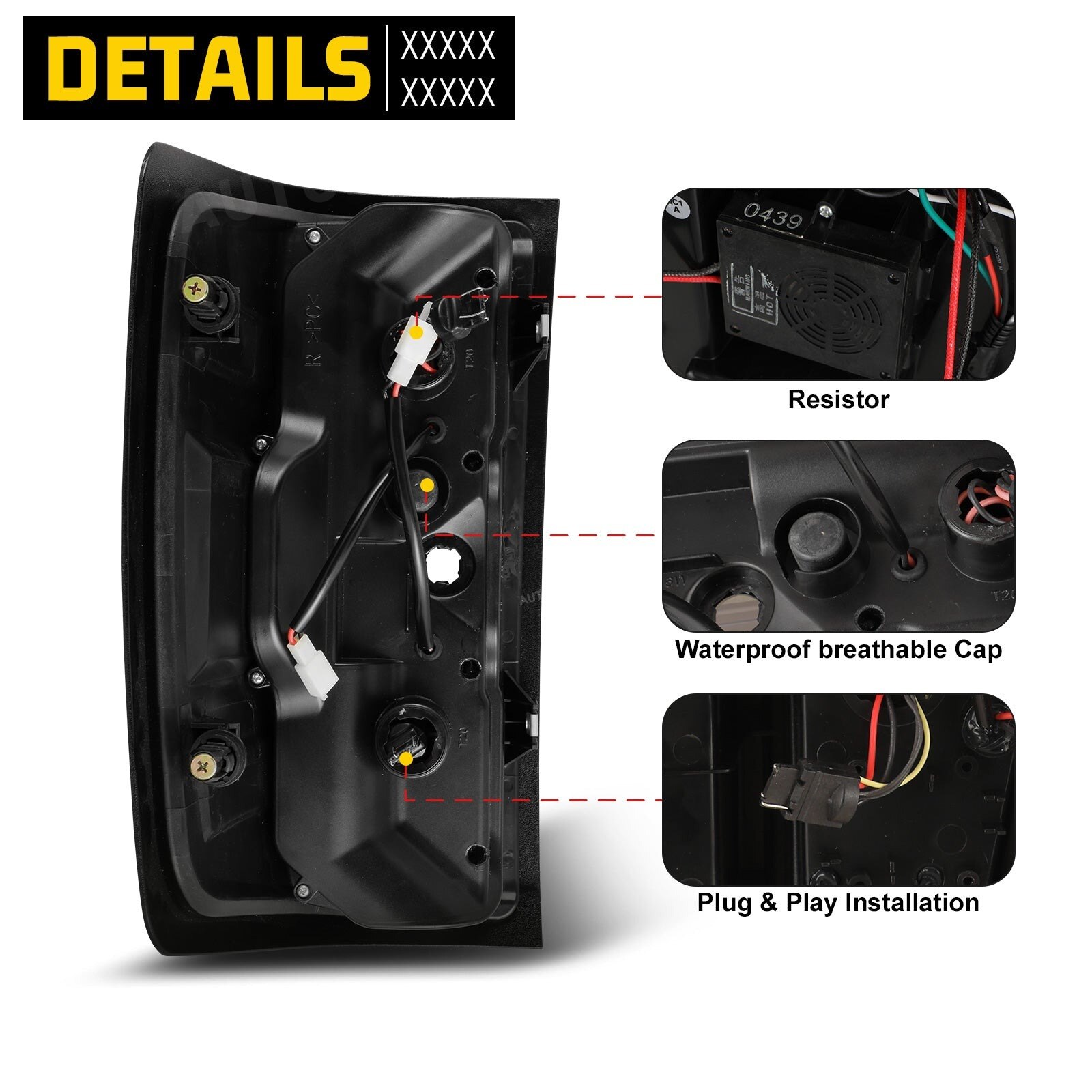 14-19 Chevrolet Silverado: Renegade LED Tail Lights - Black/Smoke photo 4