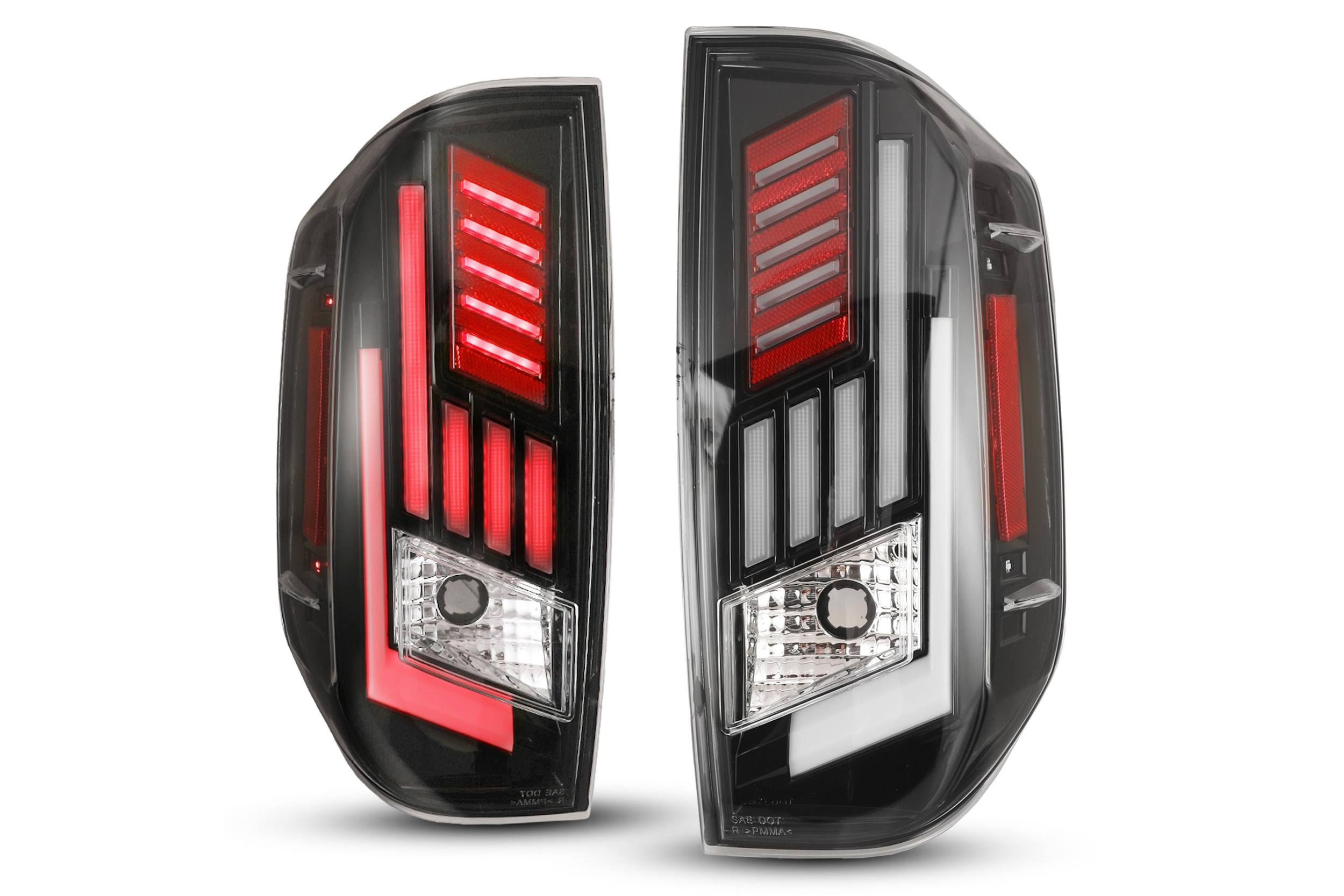 14-21 Toyota Tundra: Renegade LED Sequential Tail Lights - Black/Smoke
