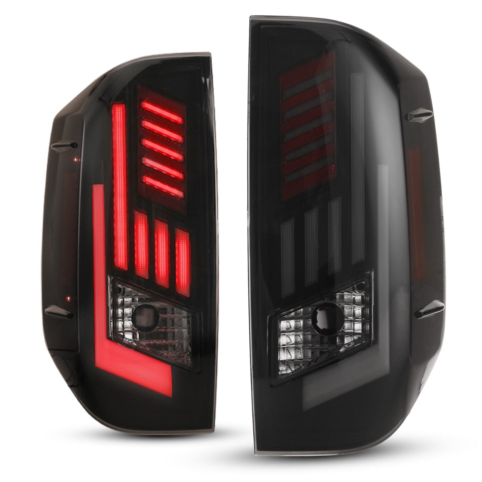 14-21 Toyota Tundra: Renegade LED Sequential Tail Lights - Chrome/Red photo 4