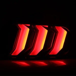 15-23 Ford Mustang: Renegade LED Tail Lights - Gloss Black/Clear photo 3