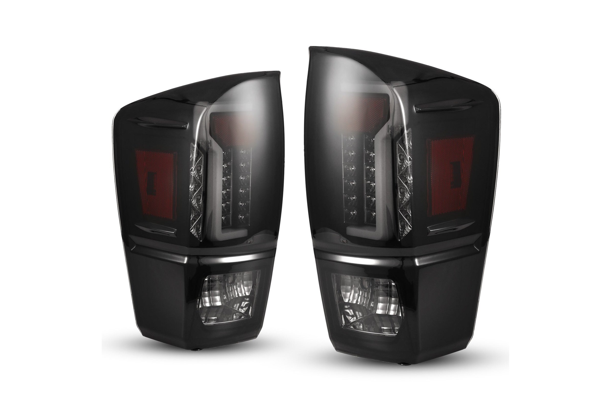 16-23 Toyota Tacoma: Renegade LED Tail Lights - Black/Smoke