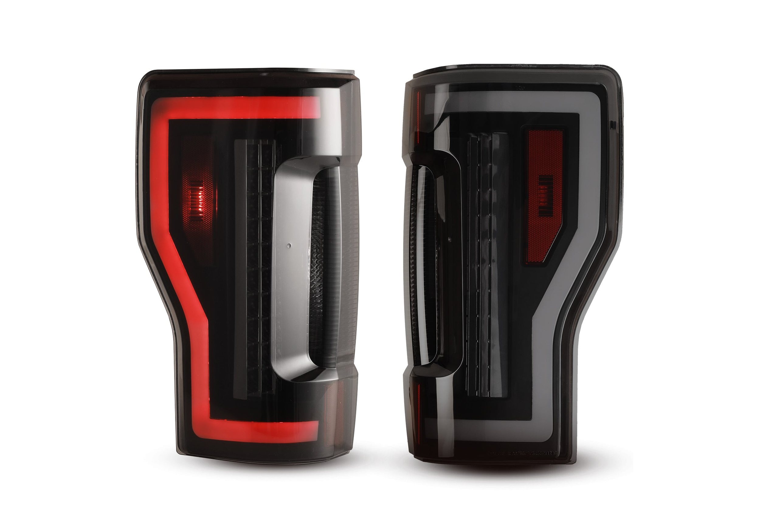 17-19 Ford Super Duty: Renegade LED Tail Lights - Black/Smoke