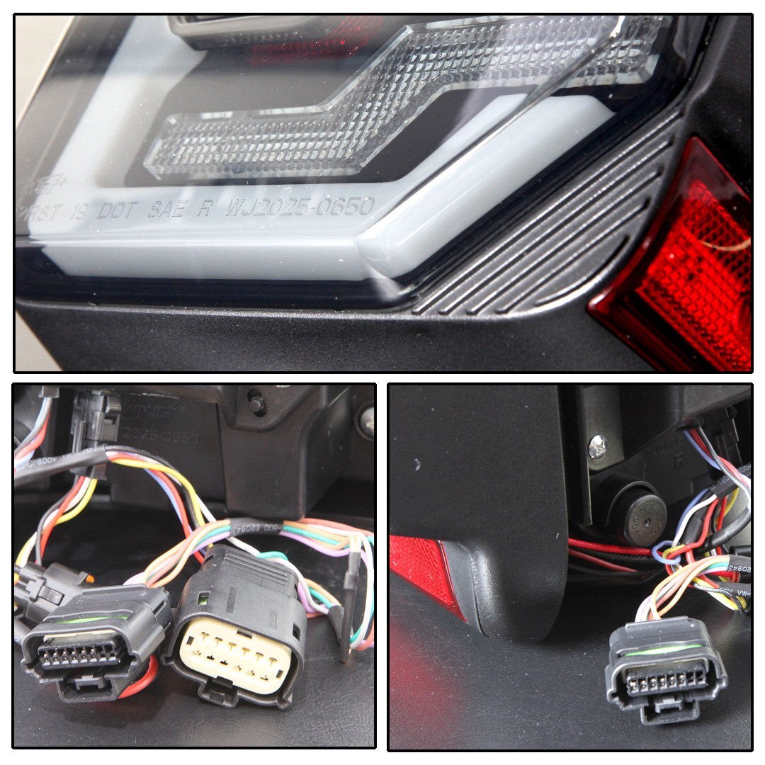 18-24 Jeep Wrangler JL: Renegade LED Tail Lights - Black/Smoke photo 2