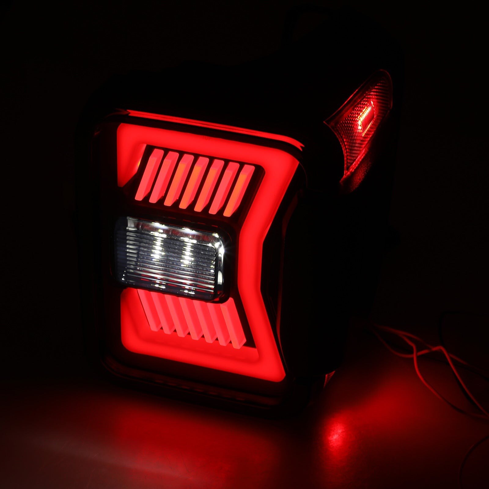19-24 Jeep Gladiator JT: Renegade LED Tail Lights - Black/Smoke photo 3