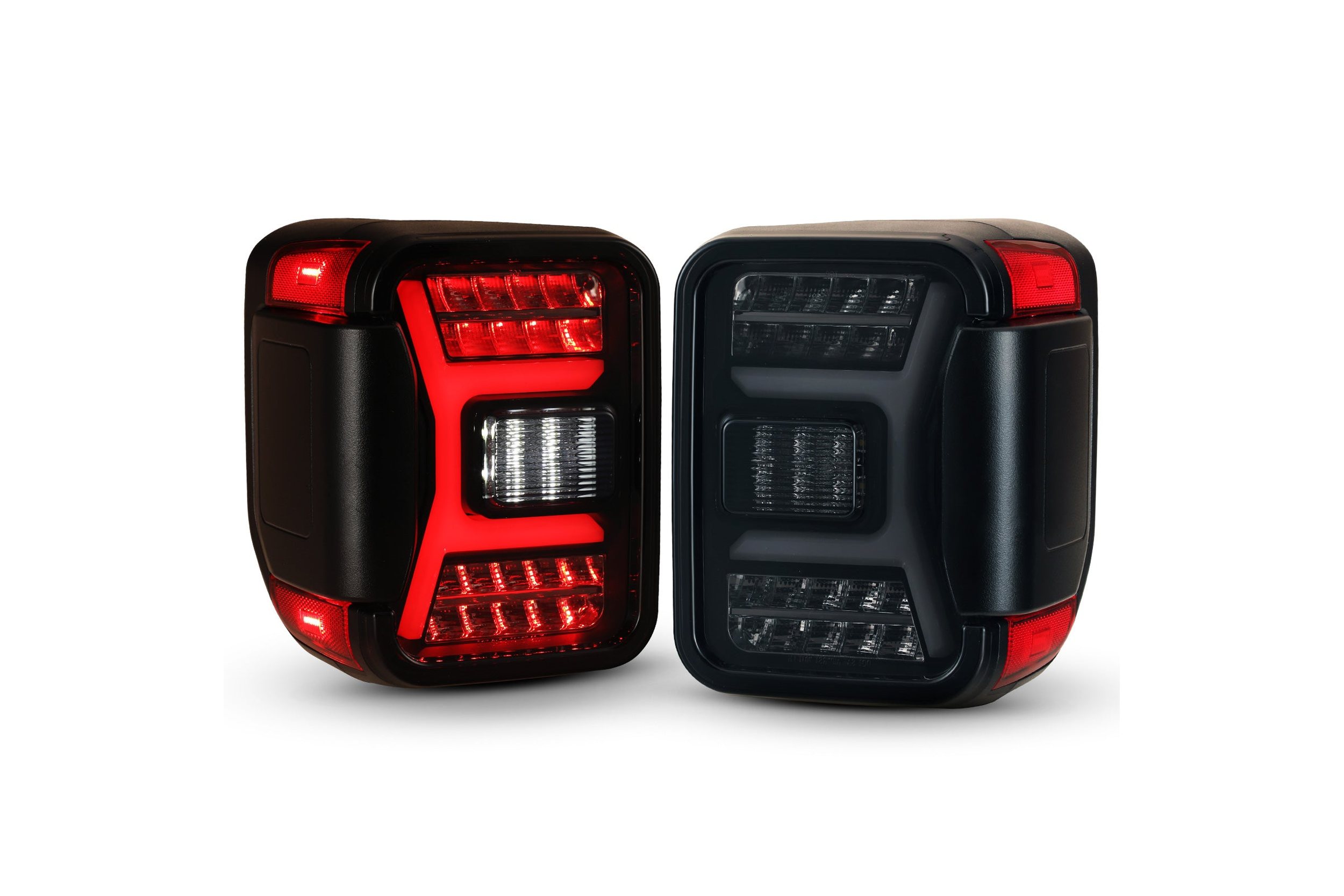 19-24 Jeep Gladiator JT: Renegade LED Tail Lights - Black/Smoke
