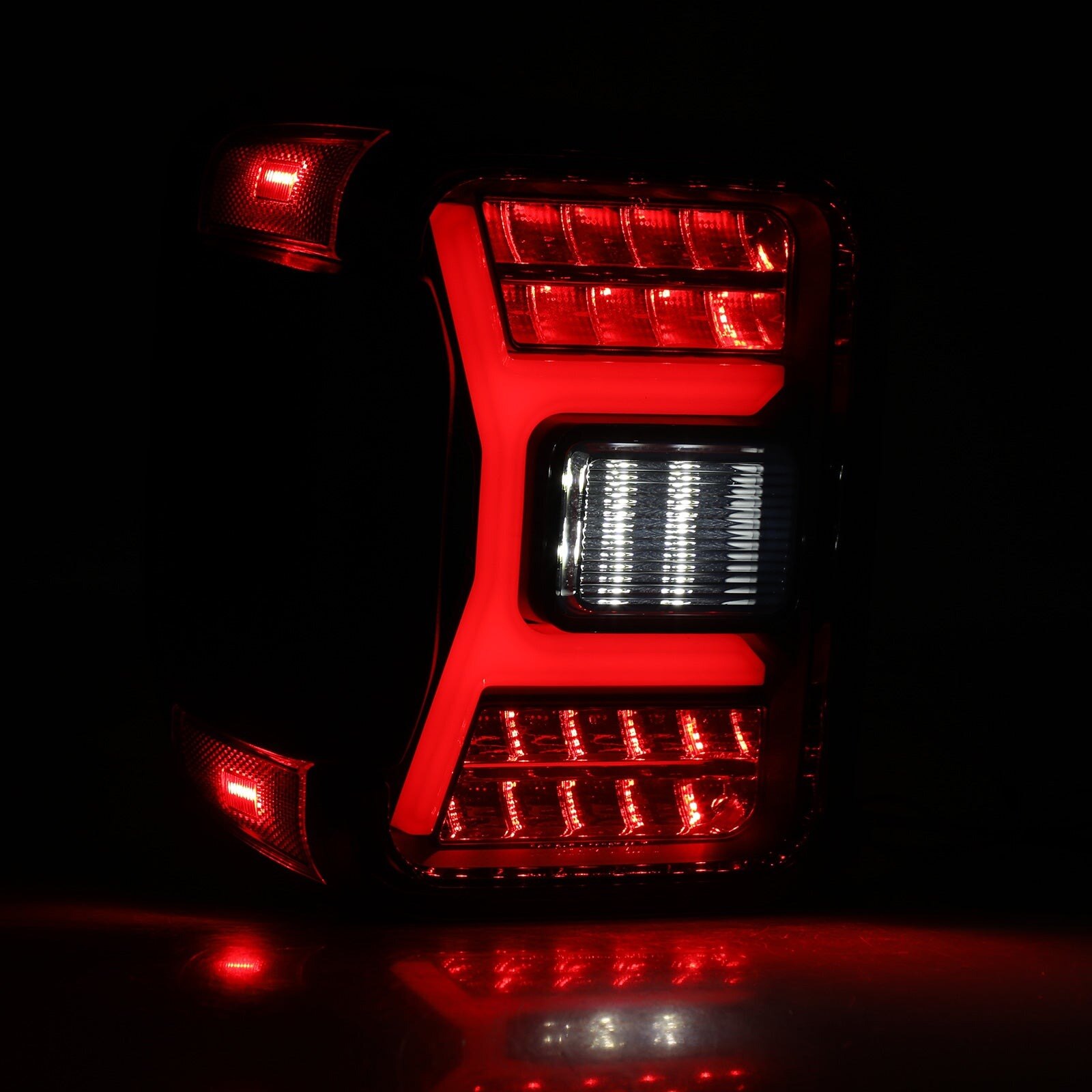19-24 Jeep Gladiator JT: Renegade LED Tail Lights - Black/Smoke photo 3