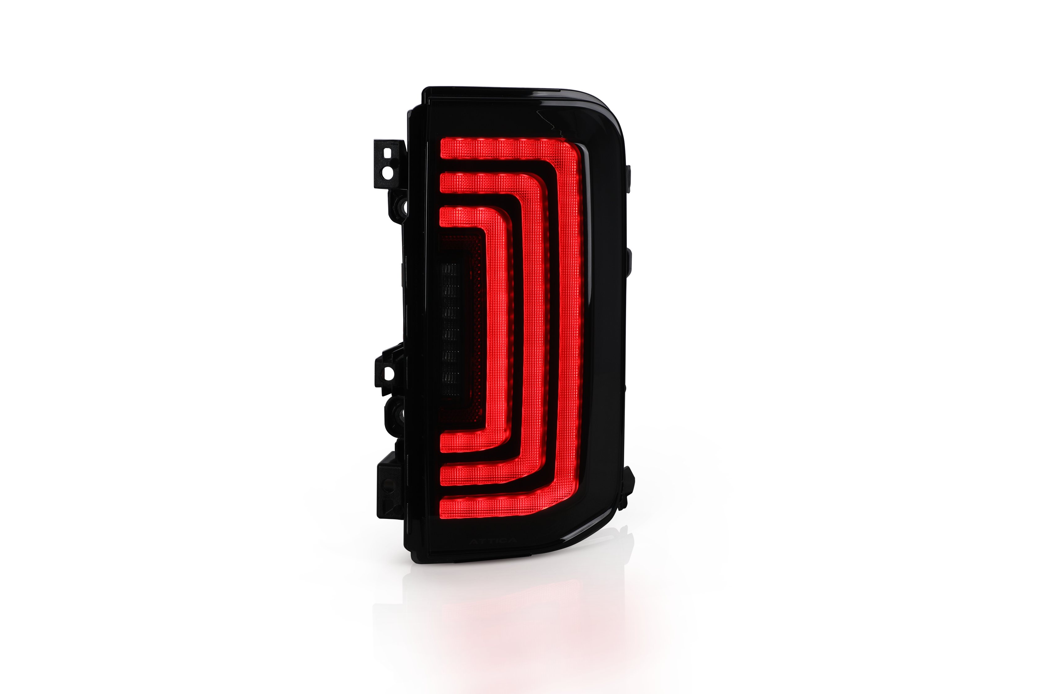 21-26 Ford Bronco: Attica Tail Lights - Black/Smoke photo 2