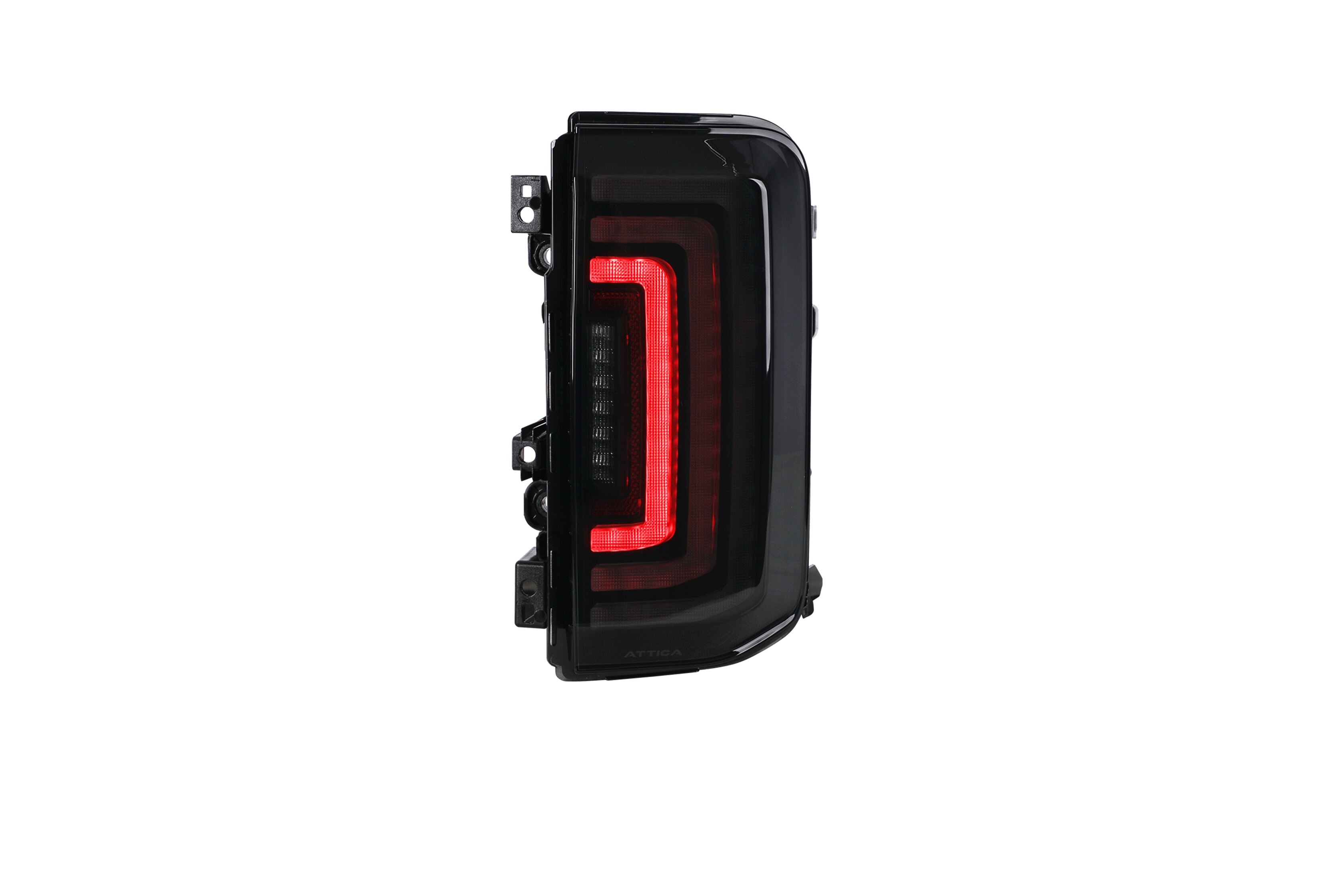 21-26 Ford Bronco: Attica Tail Lights - Black/Smoke photo 3