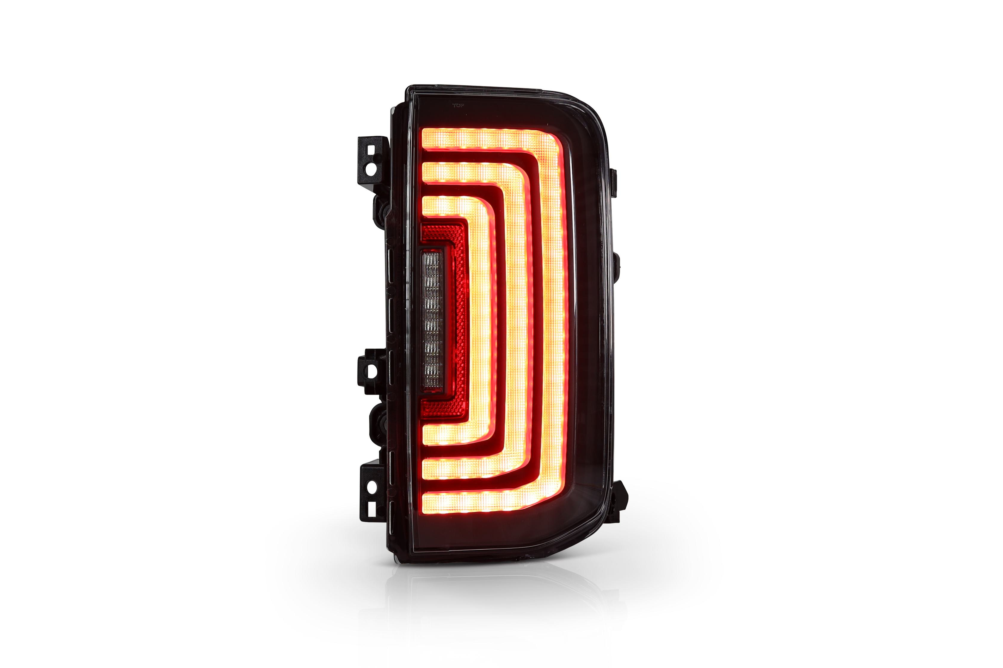 21-26 Ford Bronco: Attica Tail Lights - Gloss Black/Clear photo 3