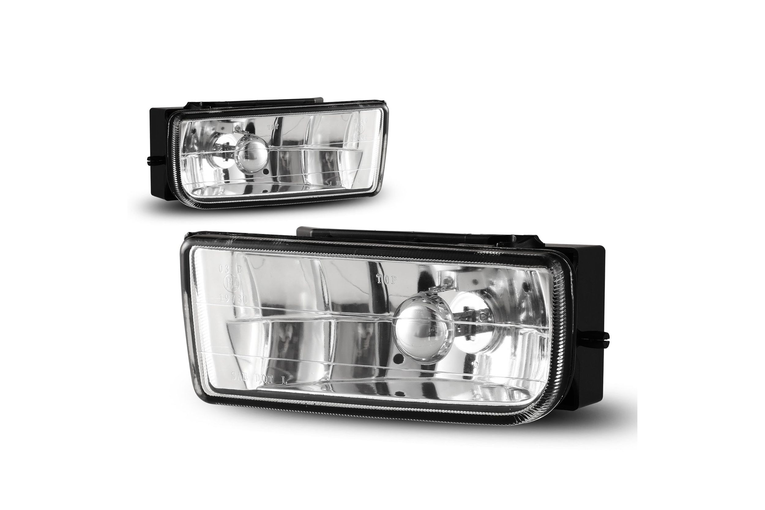 92-98 BMW 3-Series/M3: Winjet Fog Lights OE Replacement - Clear