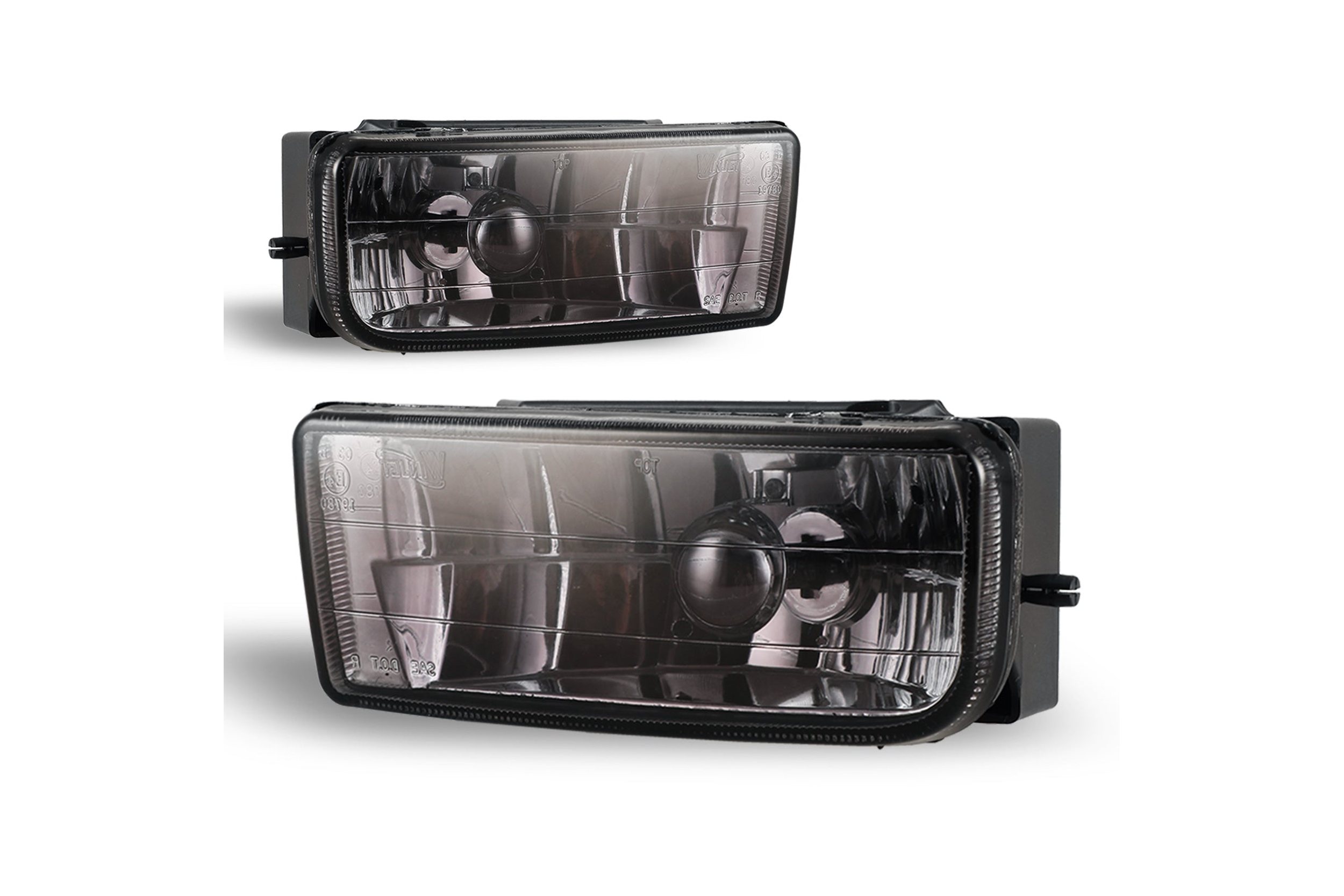 92-98 BMW 3-Series/M3: Winjet Fog Lights OE Replacement - Smoke