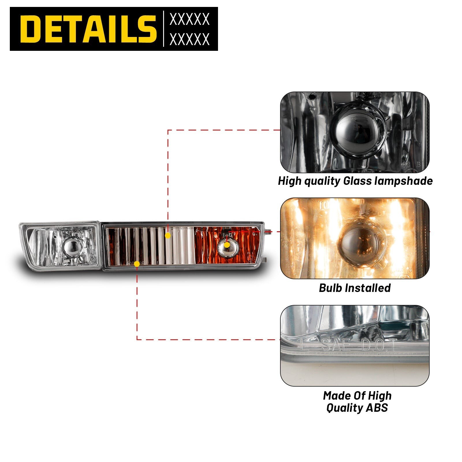 93-98 Volkswagen Golf: Winjet Fog Lights - Clear photo 2