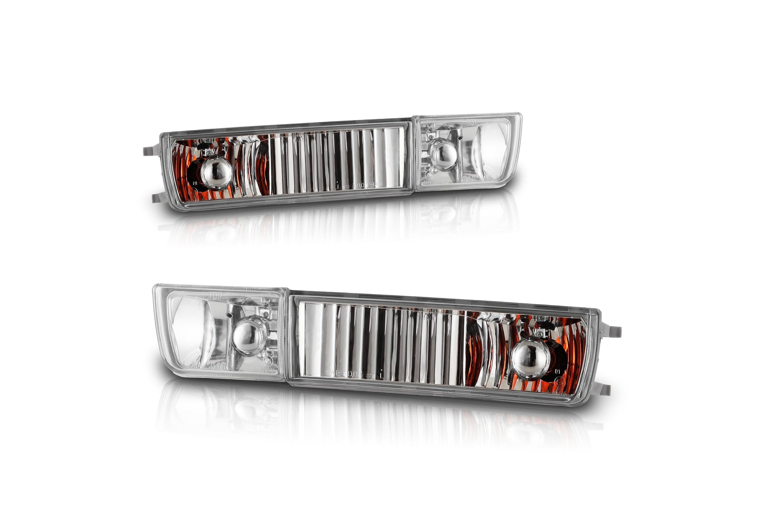 93-98 Volkswagen Jetta: Winjet Fog Lights - Clear