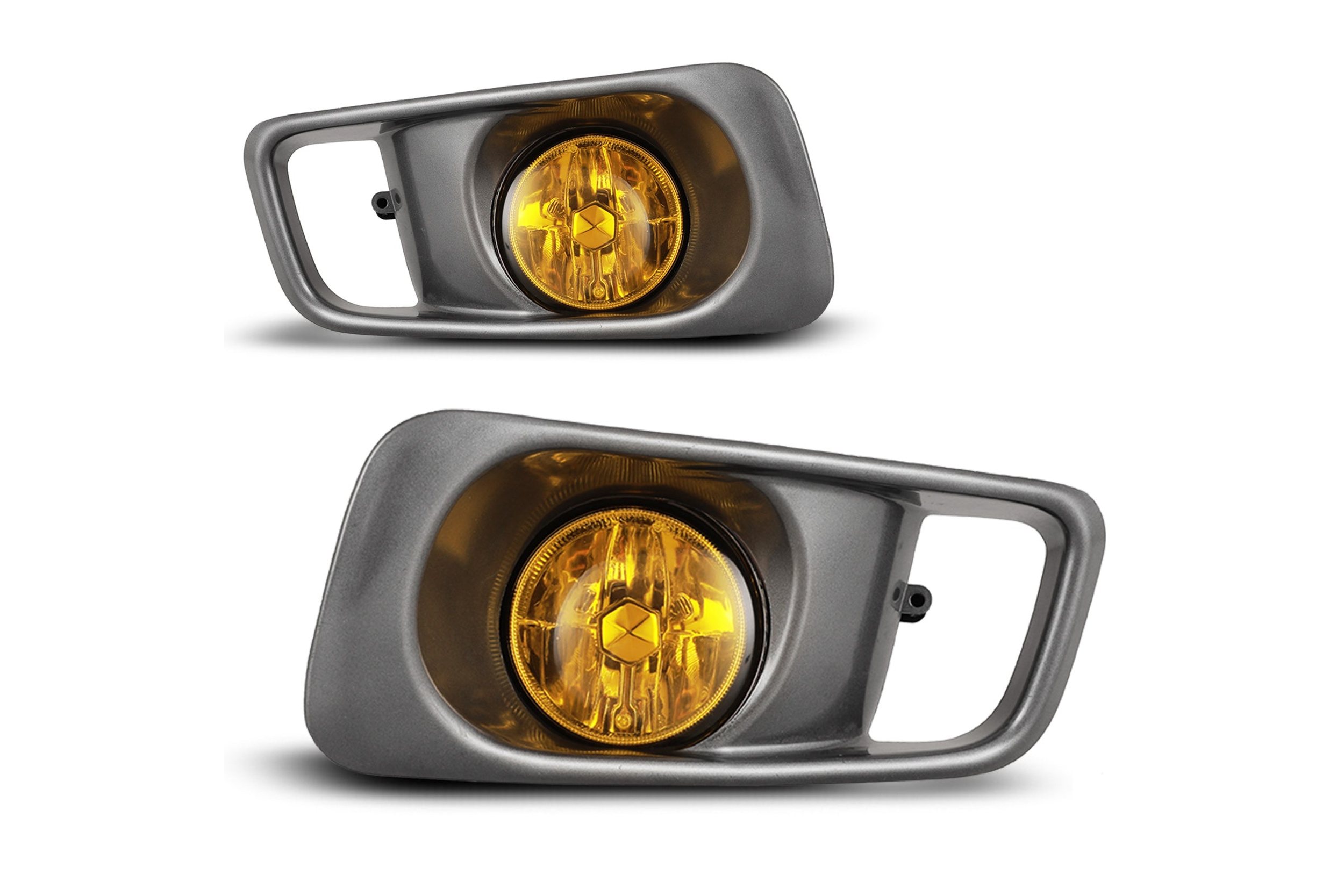 99-00 Honda Civic: Winjet Fog Lights - Amber Yellow