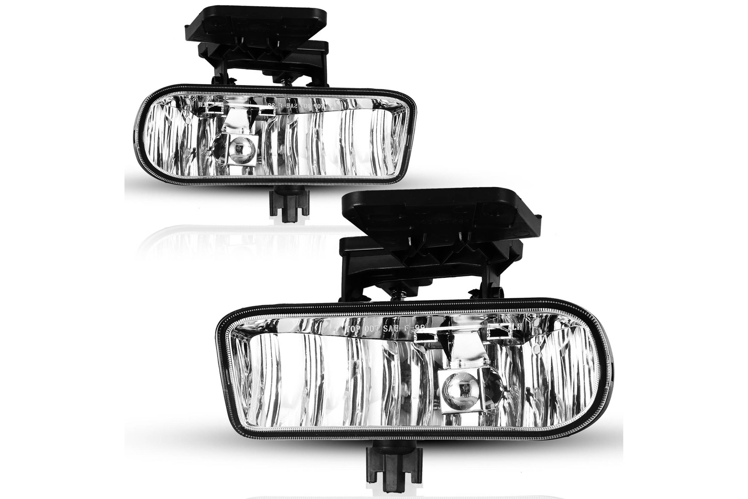 00-06 GMC Yukon: Winjet Fog Lights OE Replacement - Clear