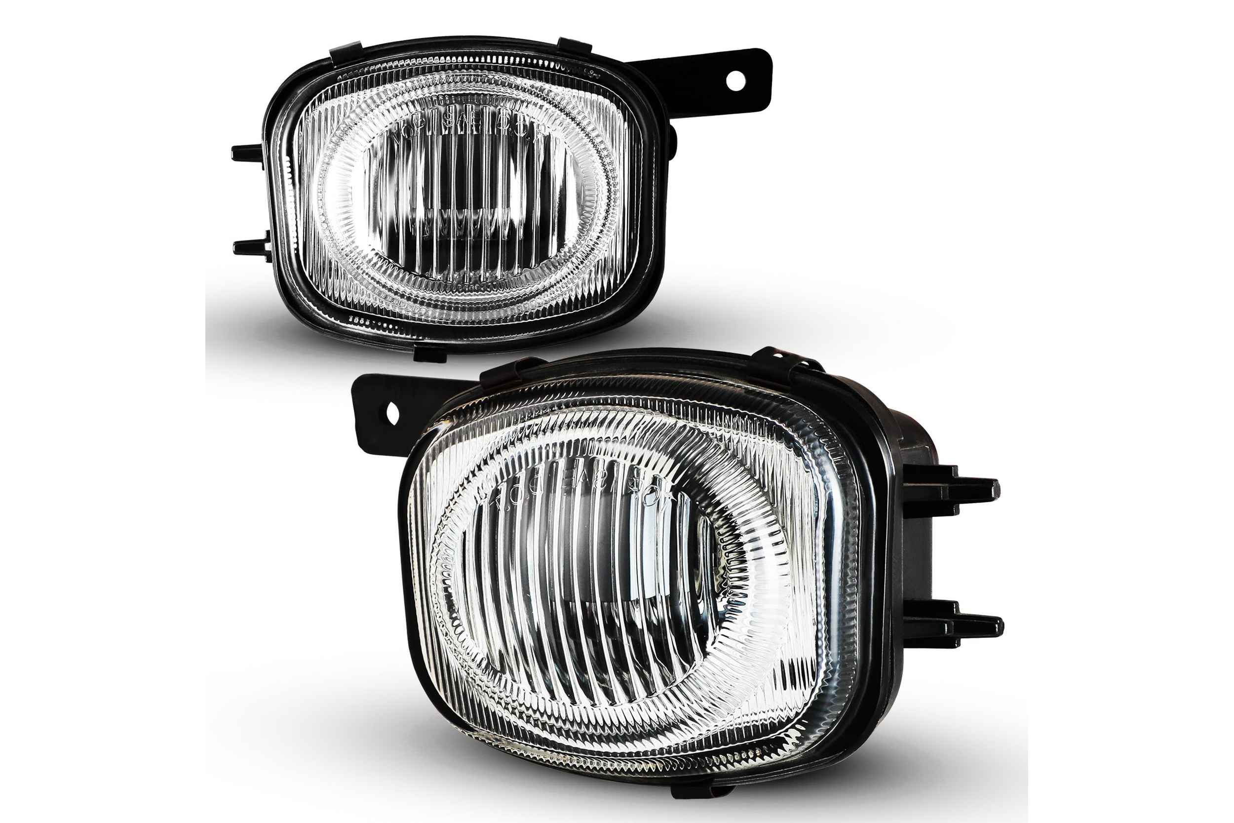 00-02 Mitsubishi Eclipse: Winjet Fog Lights OE Replacement - Clear photo 2