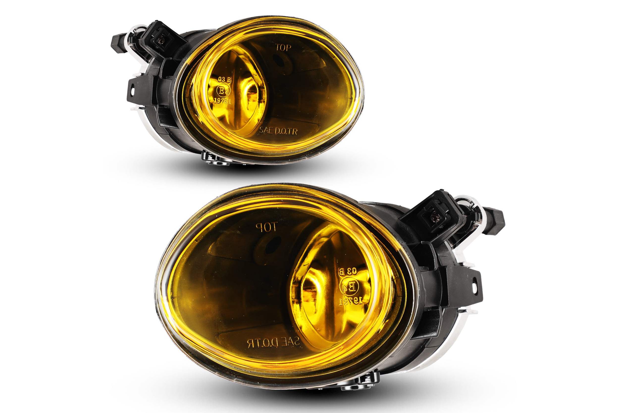 00-03 BMW M5: Winjet Fog Lights - Amber Yellow