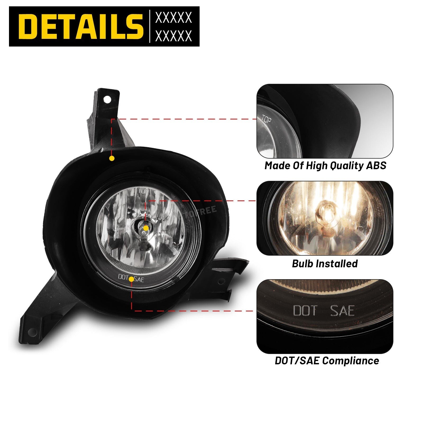 01-03 Ford Explorer: Winjet Fog Lights - Clear photo 3