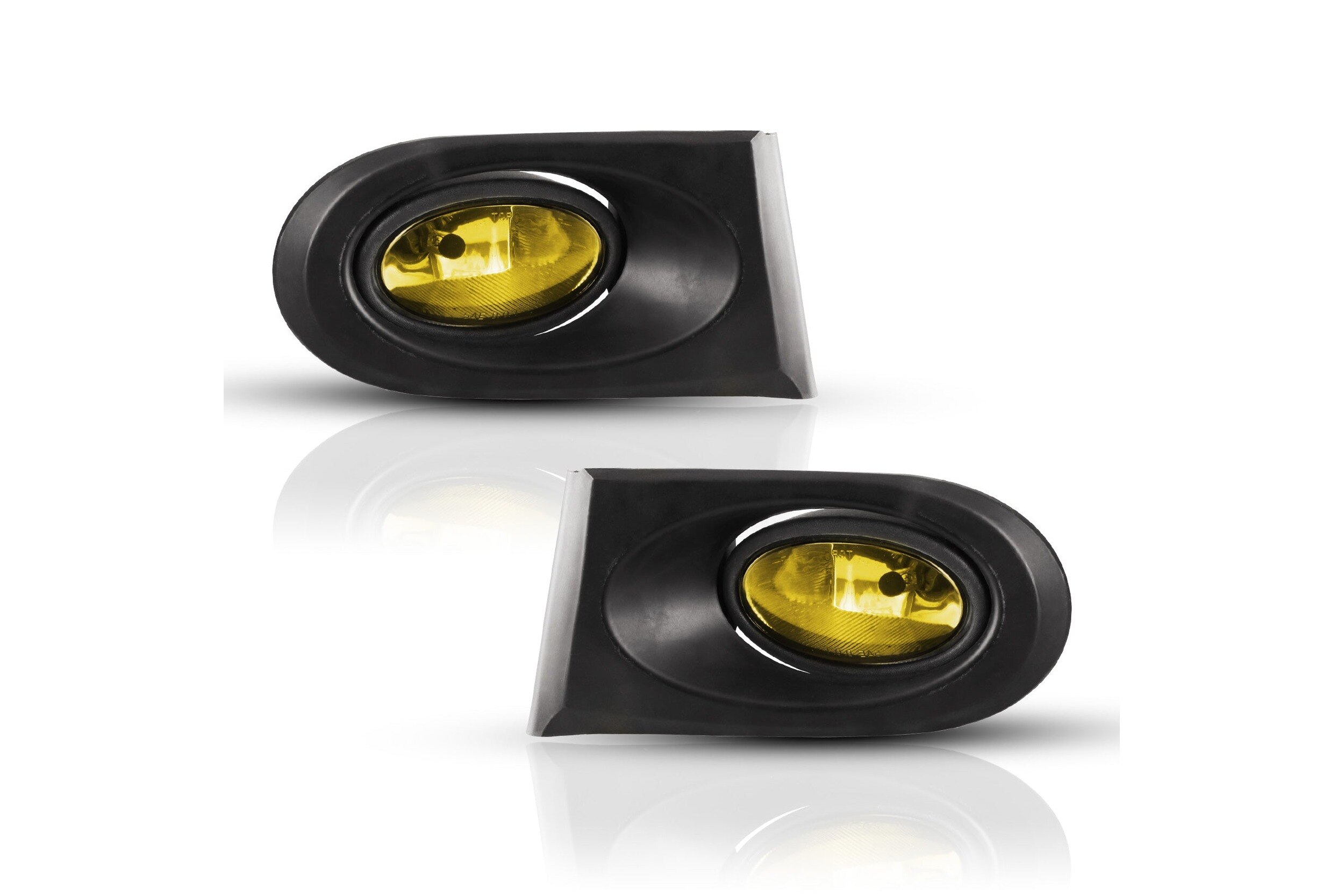 02-04 Acura RSX: Winjet Fog Lights OE Replacement - Amber Yellow