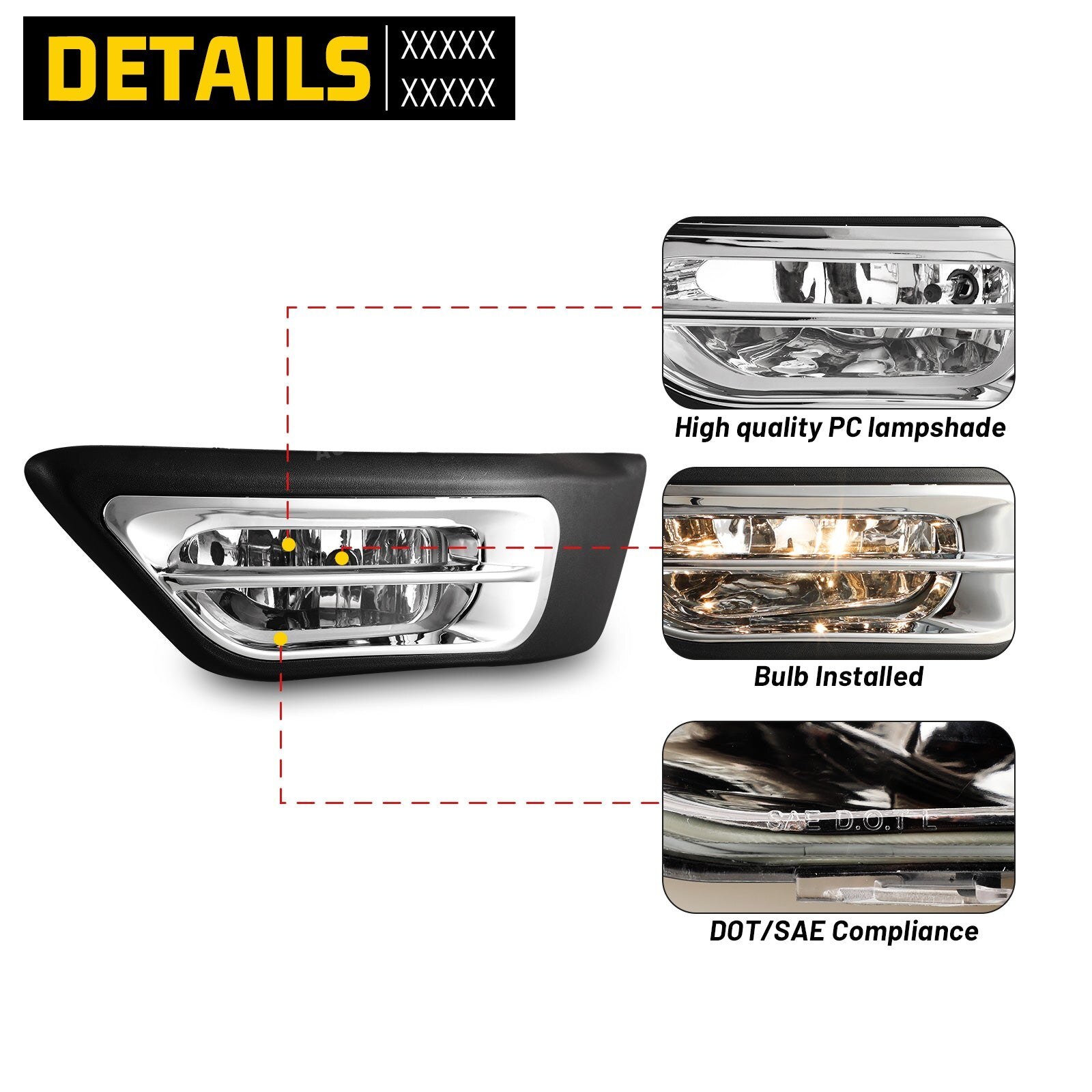 02-04 Honda CR-V: Winjet Fog Lights - Clear photo 4