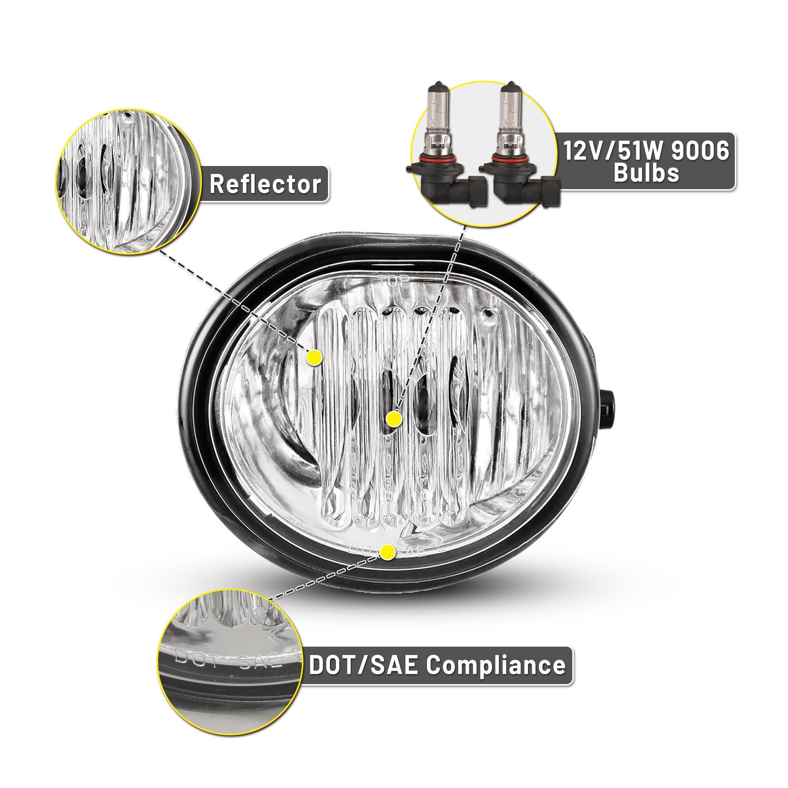 05-10 Scion tC: Winjet Fog Lights - Clear photo 2