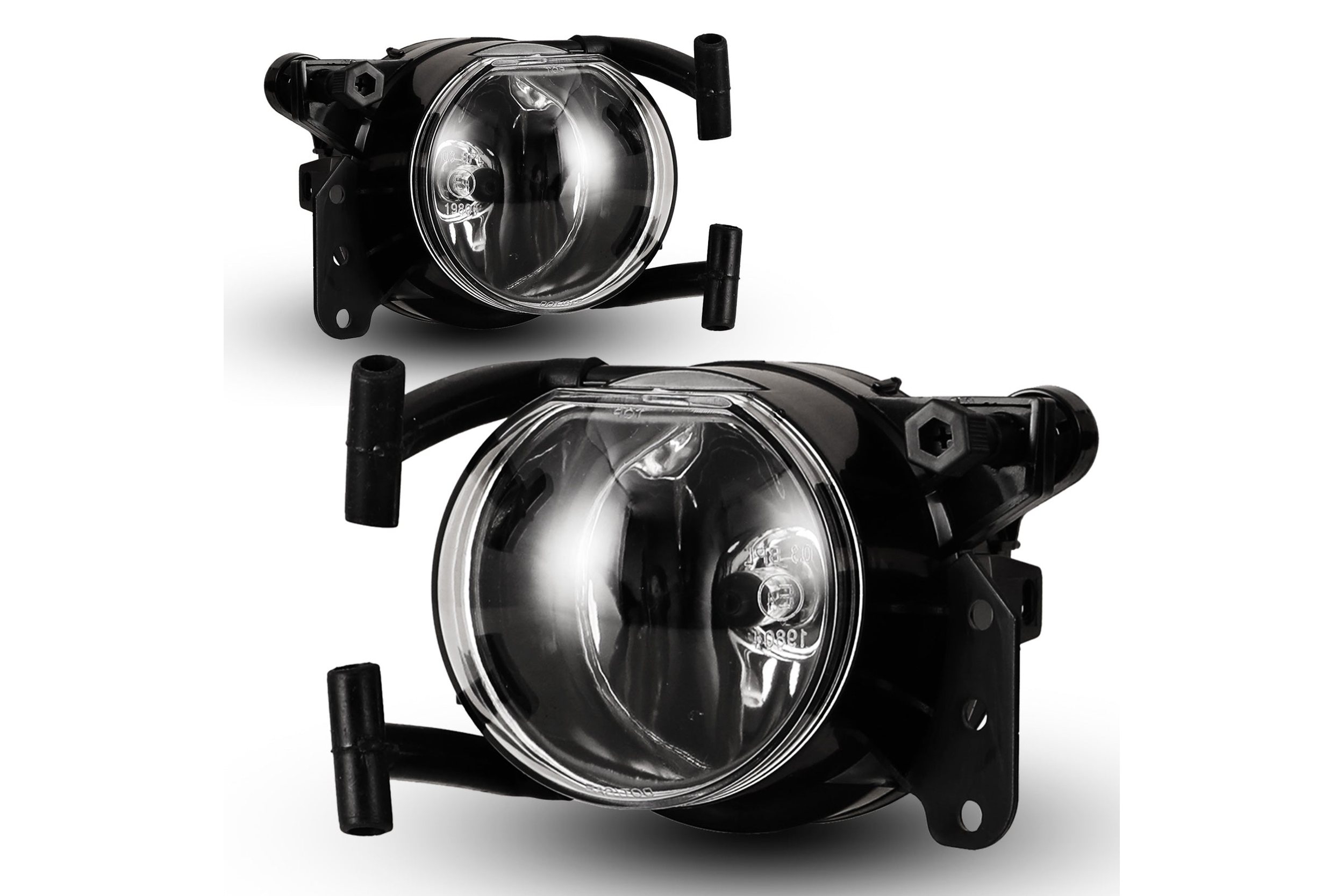 04-08 BMW 5 Series: Winjet Fog Lights OE Replacement - Clear photo 2